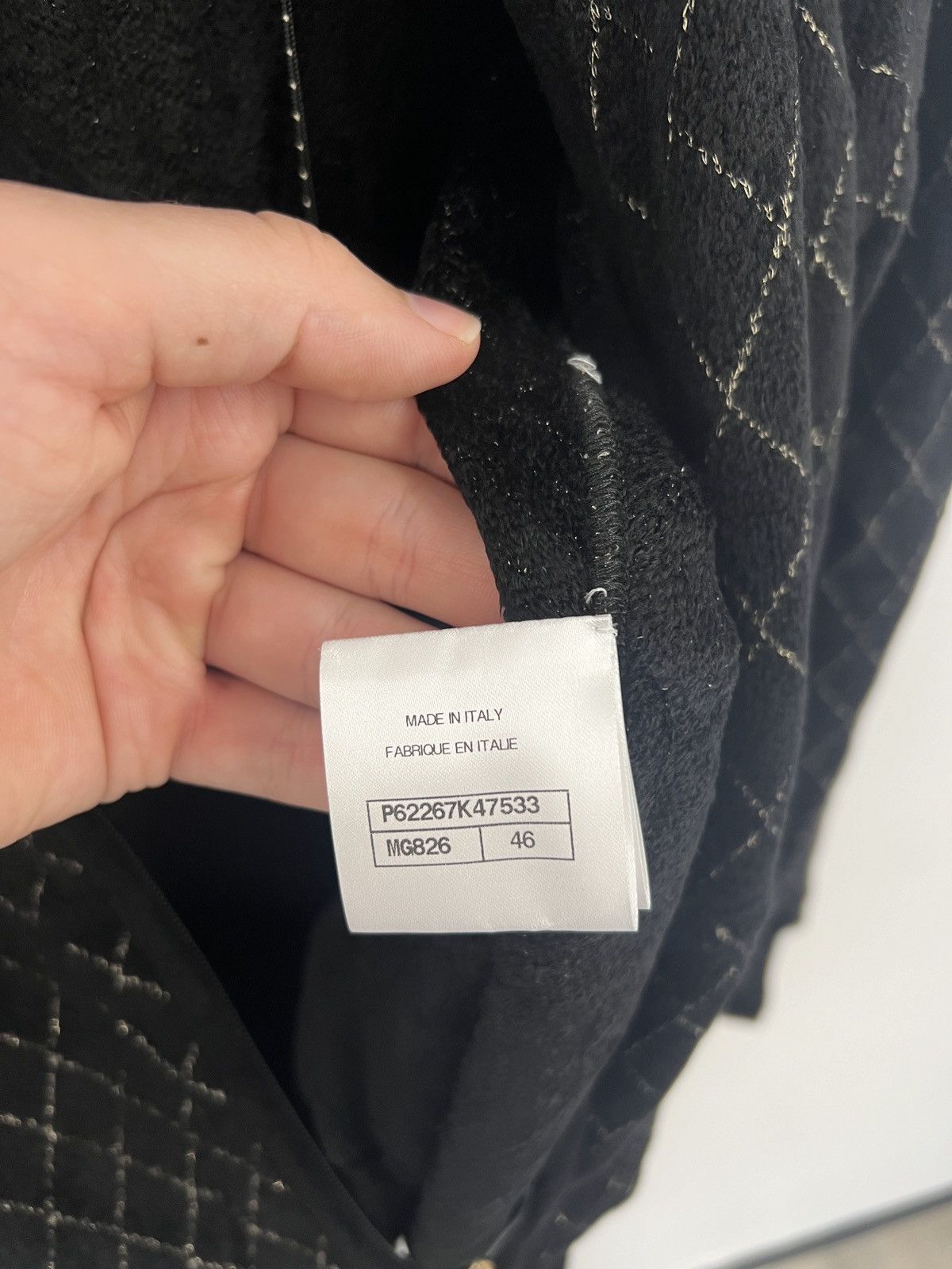 Chanel Incredibly rare $3,350 Chanel viscose hoodie RARE SIZE Size US M / EU 48-50 / 2 - 6 Thumbnail