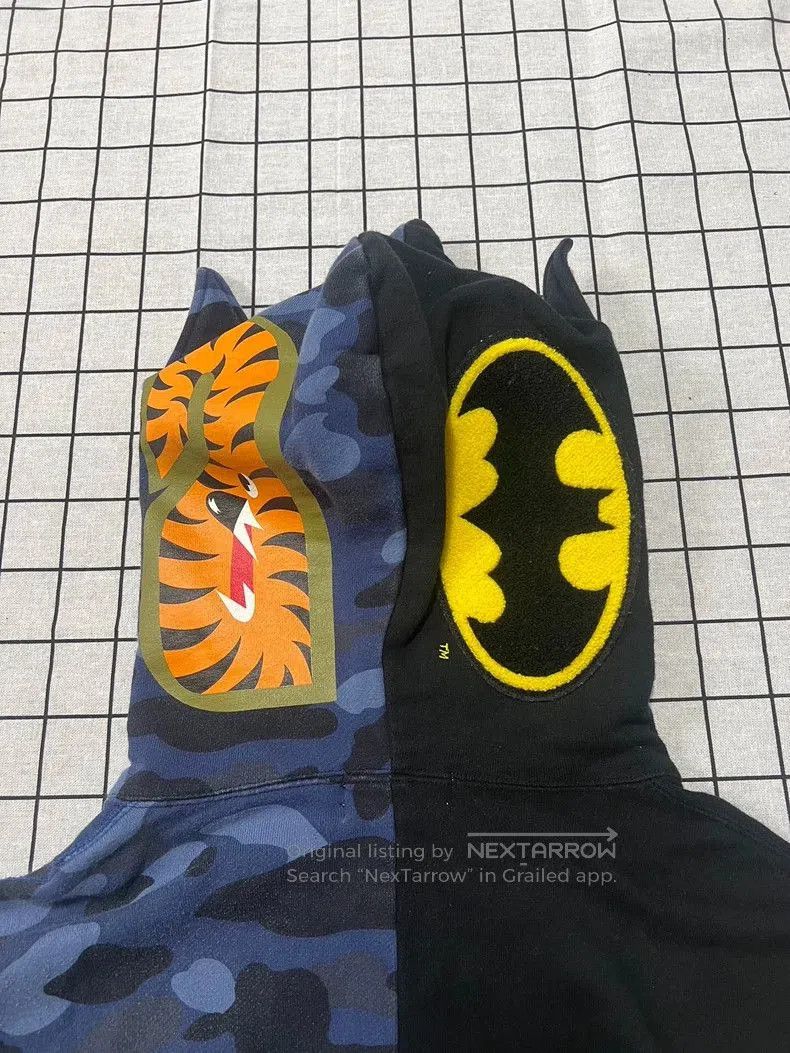 Bape Bape DC Batman Shark Zip Hoodie. Size US XL / EU 56 / 4 - 4 Thumbnail
