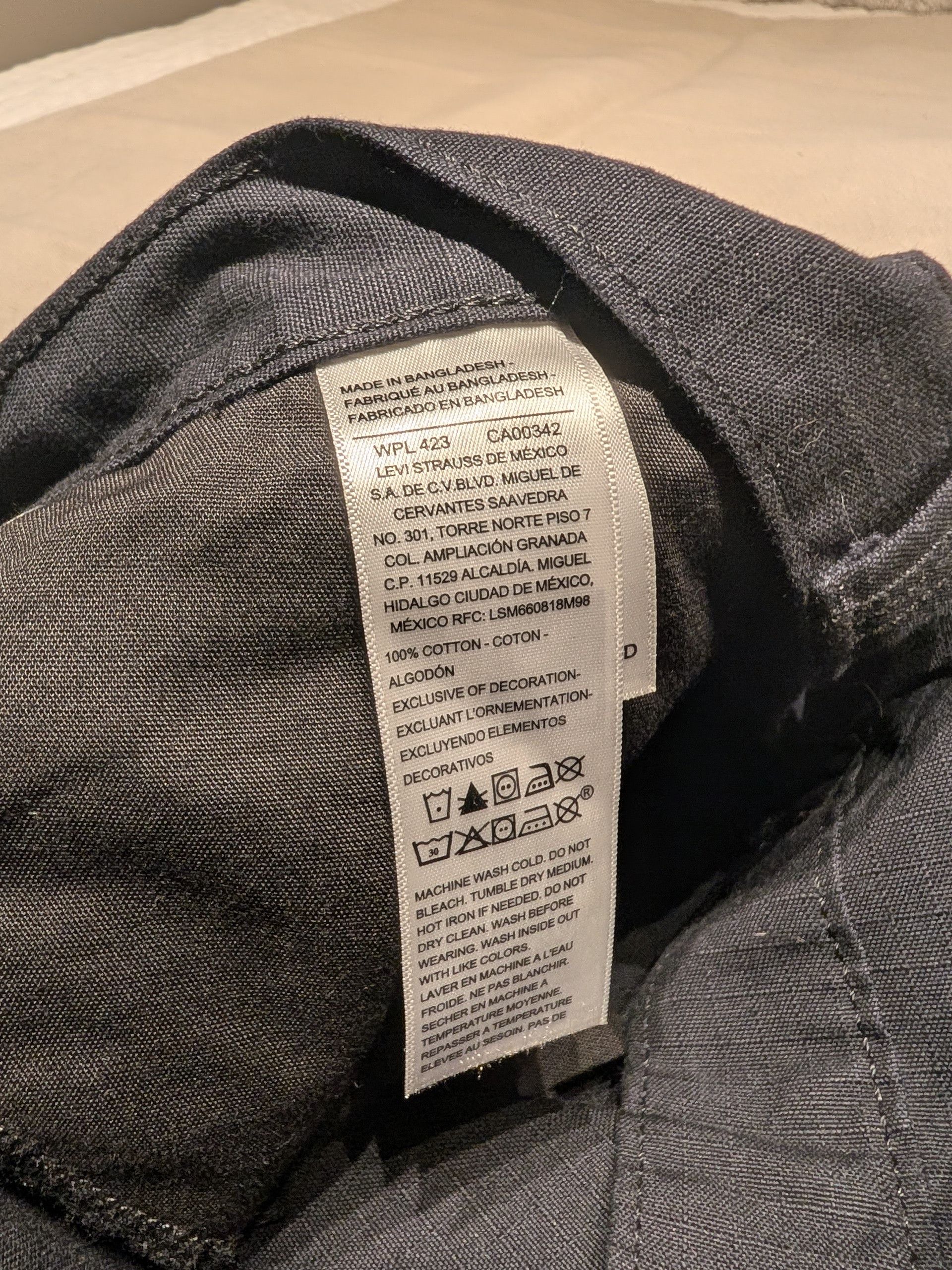Levi's Levis Workwear ripstop cargo pants mens 36 32 Size US 36 / EU 52 - 9 Thumbnail