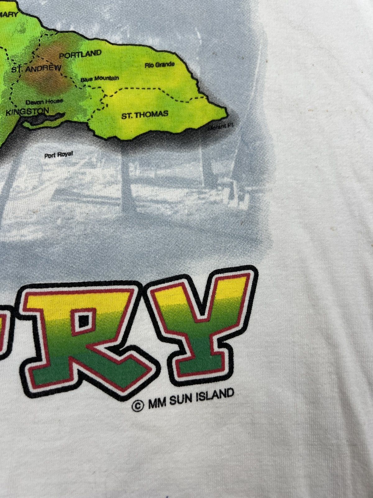 Bob Marley 90s Reggae on red stripe Jamaica beer vintage t shirt Size US XXL / EU 58 / 5 - 5 Thumbnail