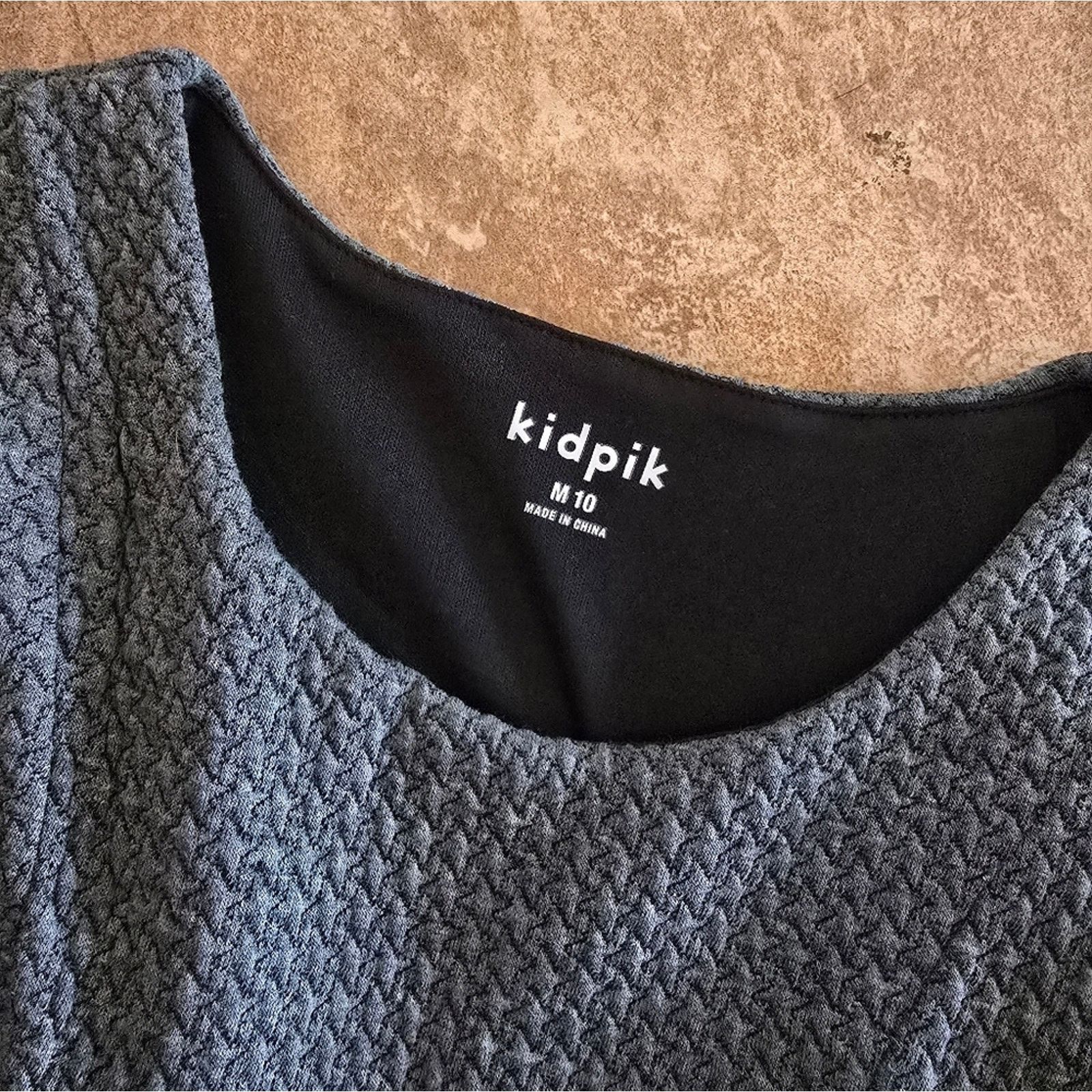 Other Grey Textured | KIDPIK | Babydoll Mini Size M / US 6-8 / IT 42-44 - 3 Thumbnail