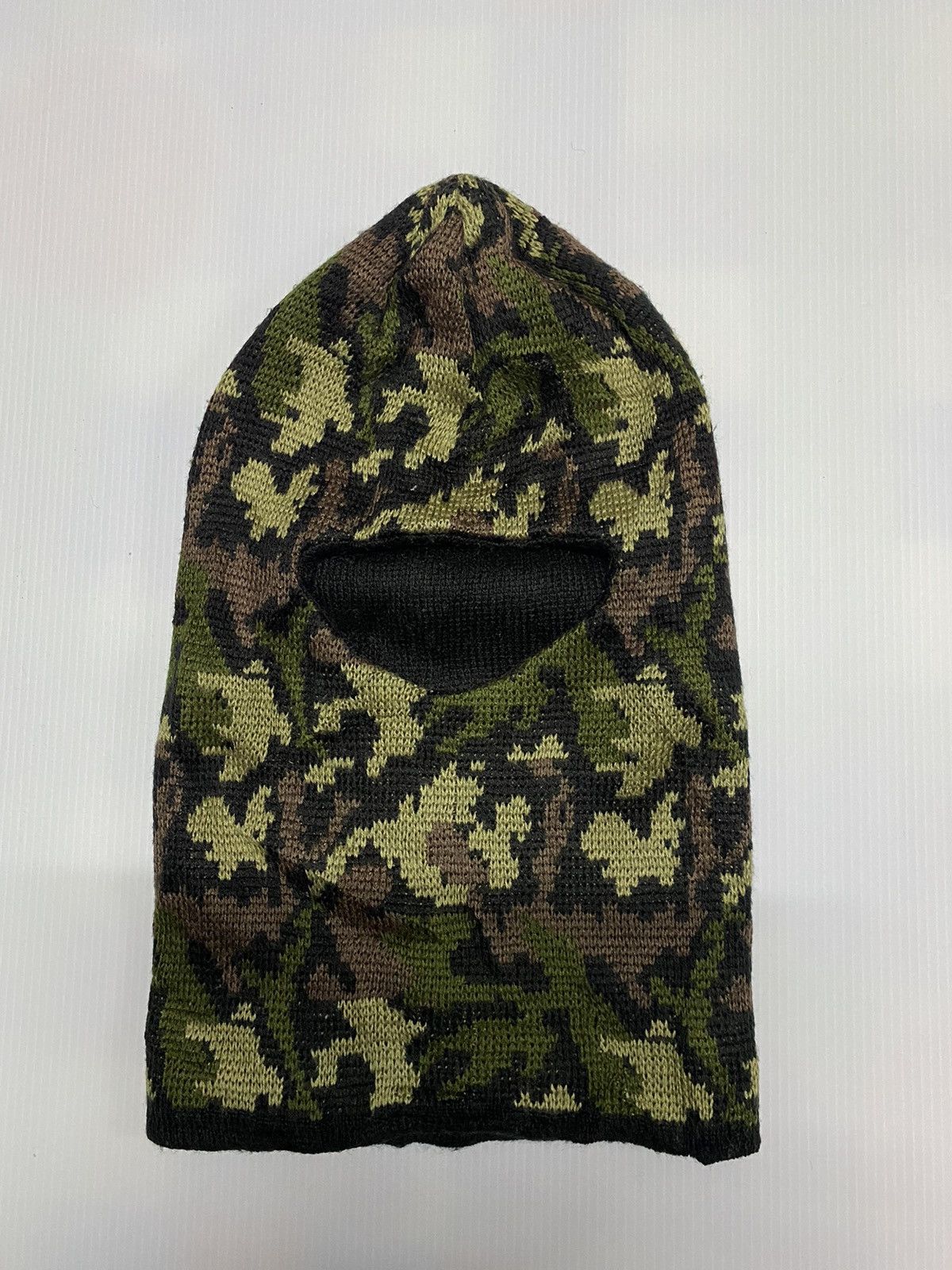 Japanese Brand Unknown Balaclava Camo Full Mask Size ONE SIZE - 3 Thumbnail