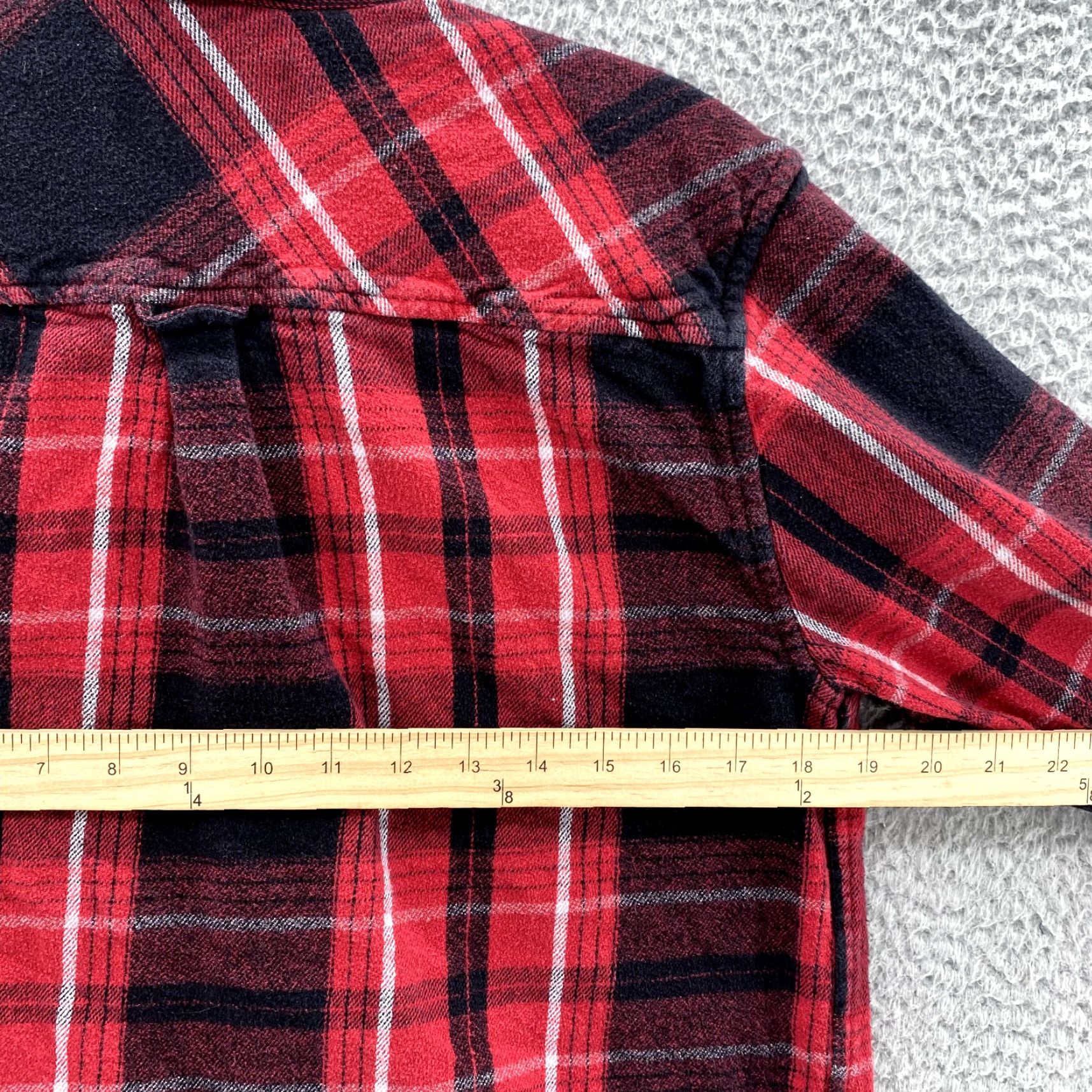 Chubbies Chubbies Flannel Shirt Men Small Red Black Plaid Gorpcore Cabin Workwear Outdoor Shirt Mens Size US S / EU 44-46 / 1 - 6 Thumbnail