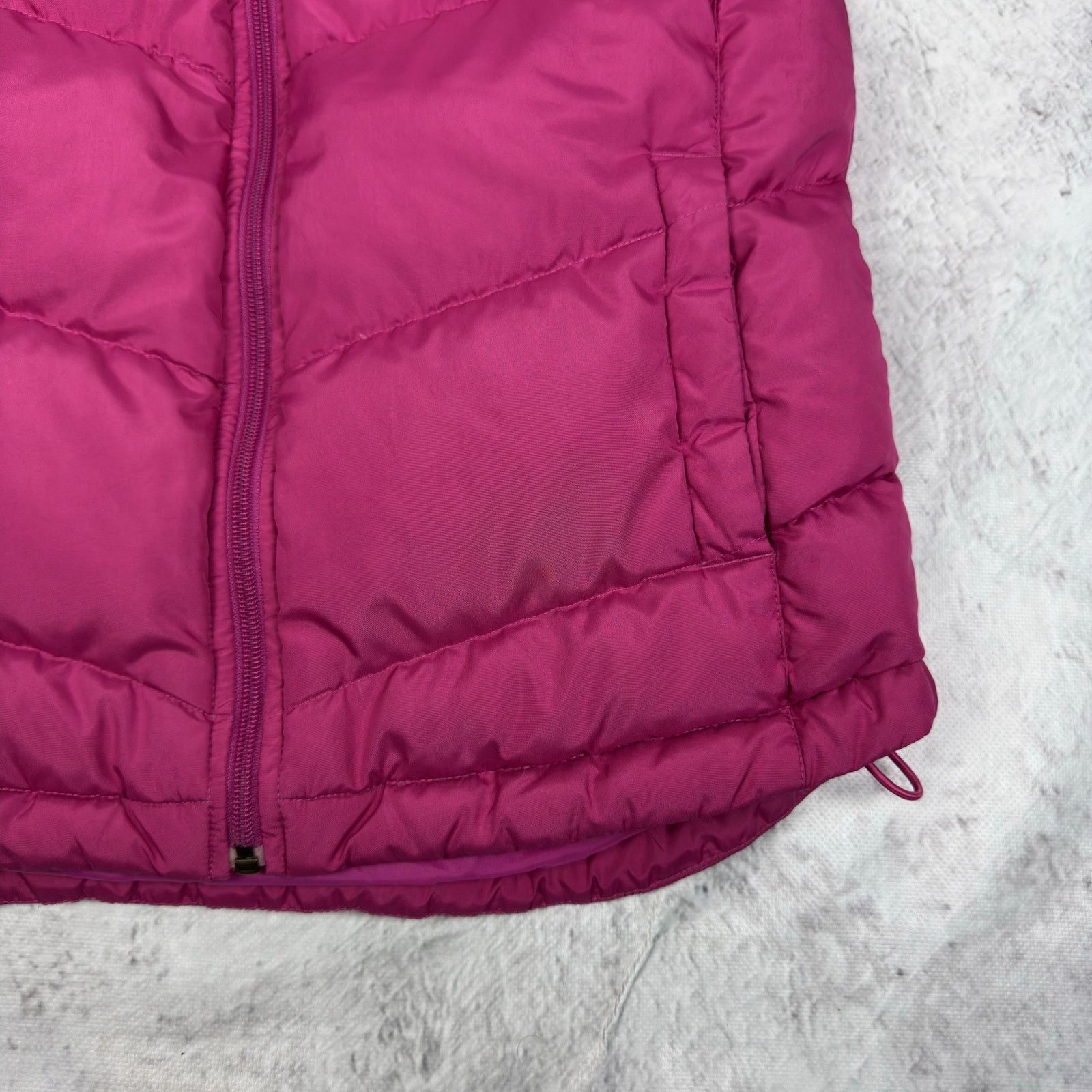 Nike Nike Women's Pink Hooded Outdoor Full Zip Puffer Vest Medium Size M / US 6-8 / IT 42-44 - 5 Thumbnail