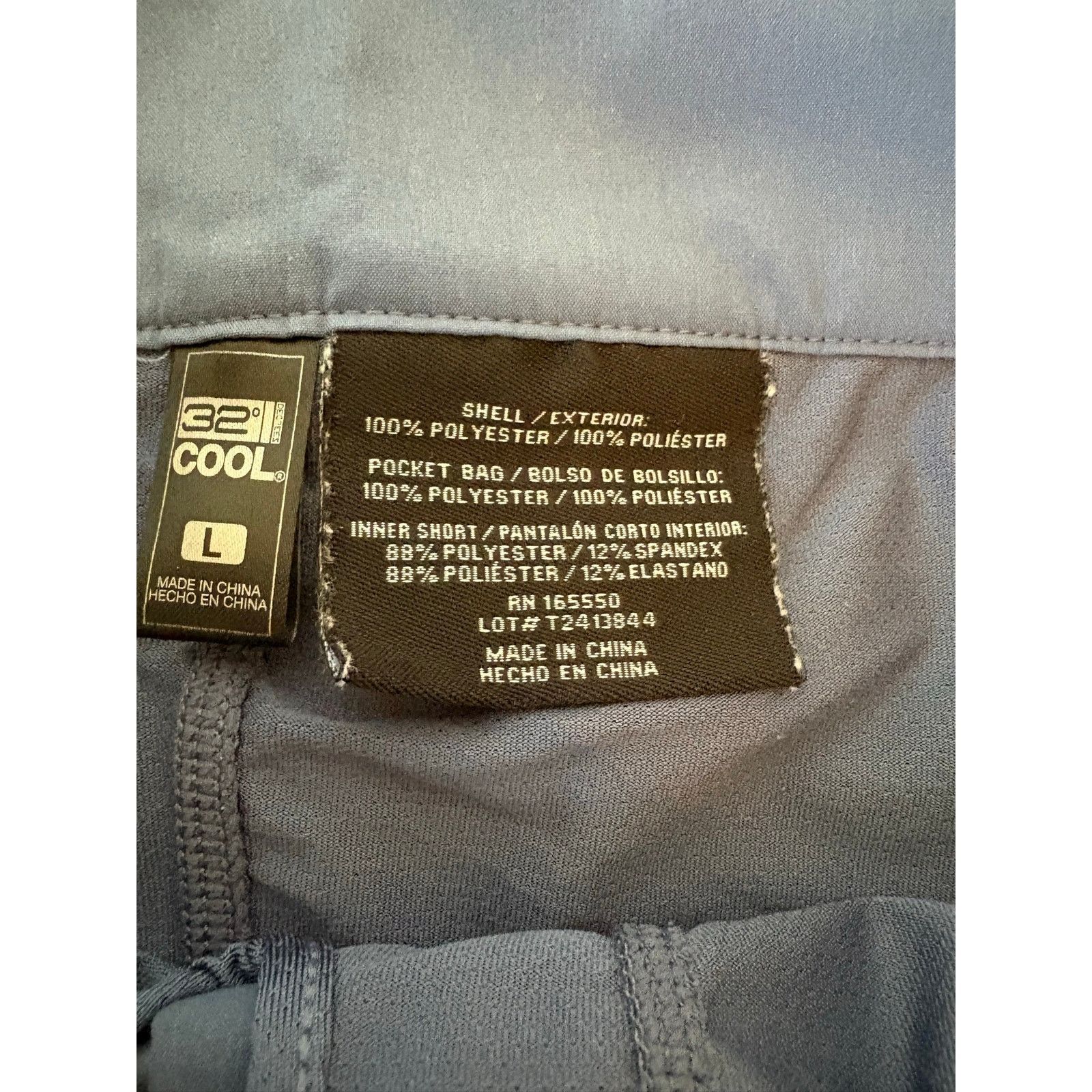 Other 32 Degrees Cool Cargo skort size large blue euc Size 36" / US 14 / IT 50 - 2 Thumbnail