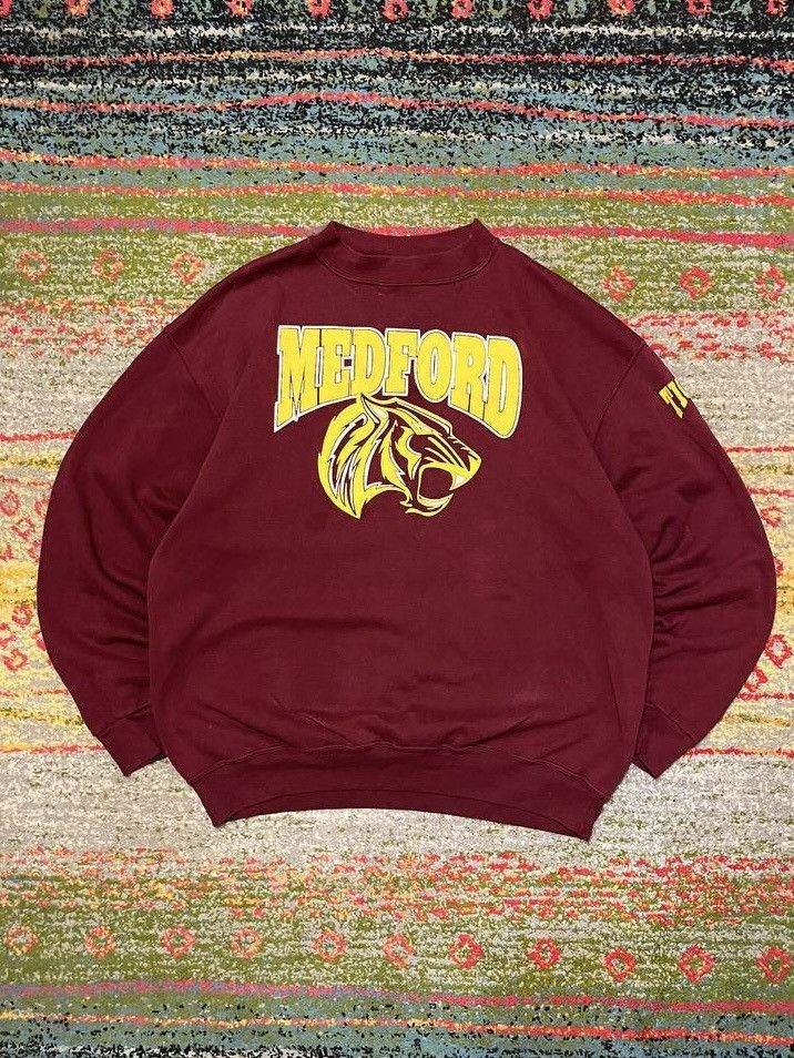 Vintage Vintage Medford Heavy Cotton Boxy Sweatshirt L Size US L / EU 52-54 / 3 - 2 Thumbnail