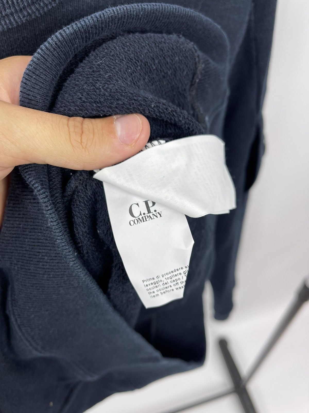 C.P. Company C.P. Company Sweatshirt Size 10 years Blue Big Logo Size US XS / EU 42 / 0 - 6 Thumbnail