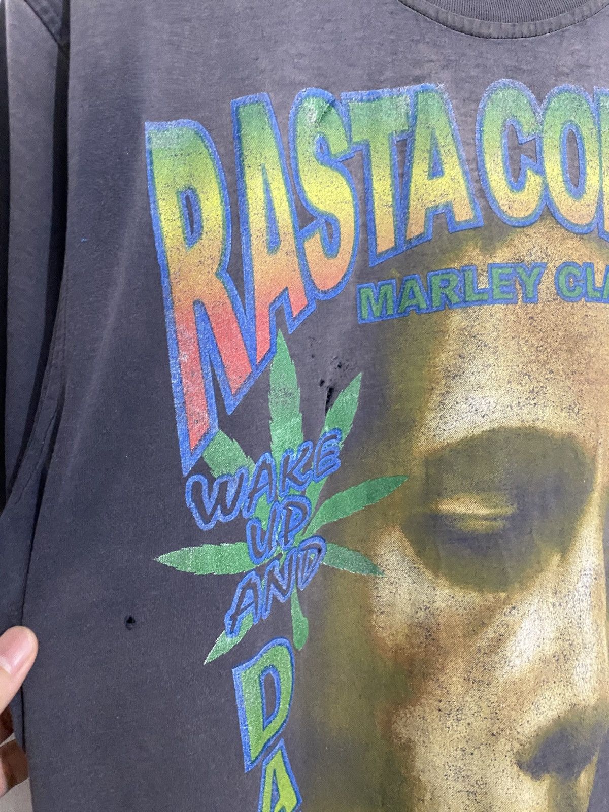 Rap Tees Vintage Raptee Bobmarley Size US L / EU 52-54 / 3 - 4 Thumbnail