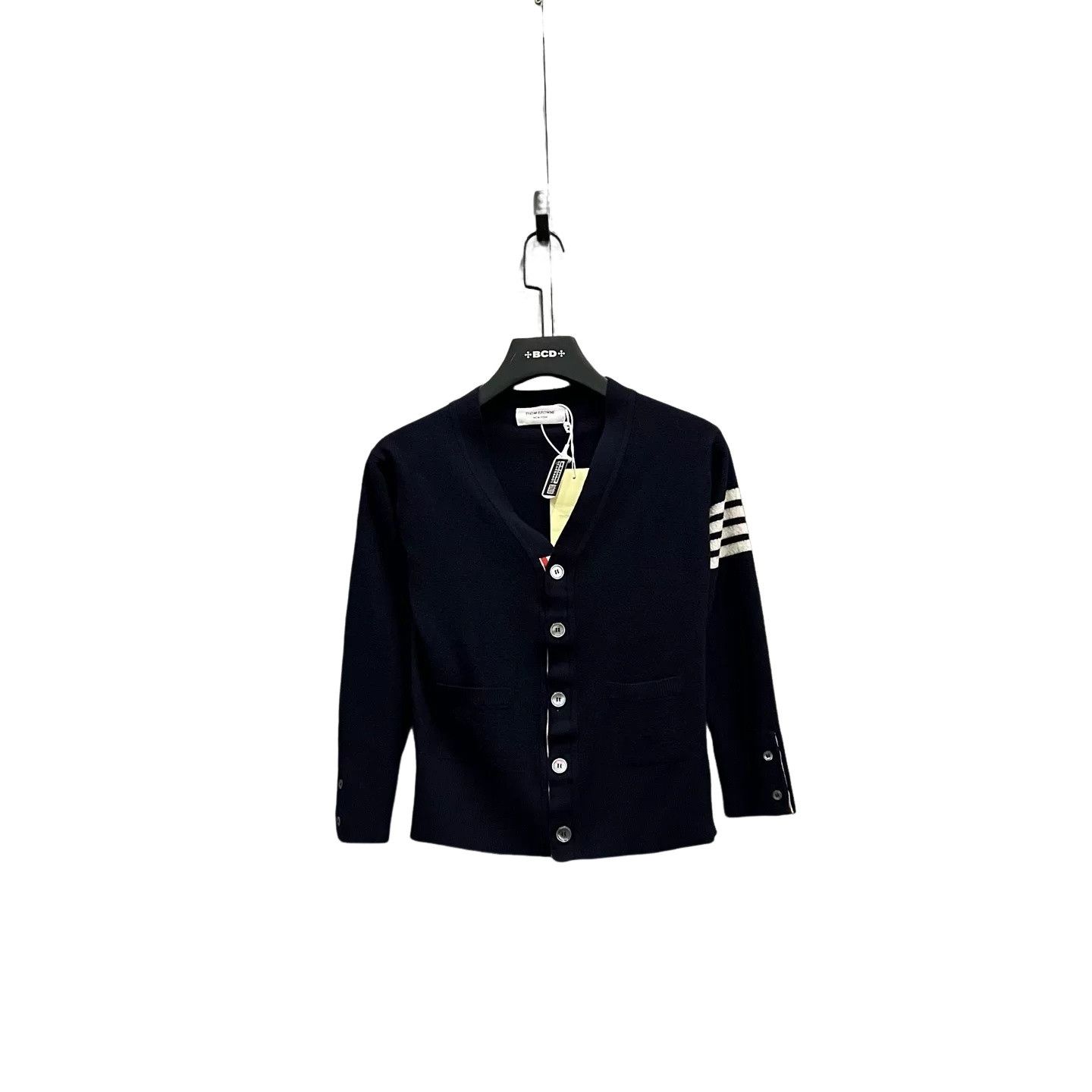 Thom Browne Thom Browne 4-Bar Stripe Cardigan Size 3 Size US L / EU 52-54 / 3 - 1 Thumbnail
