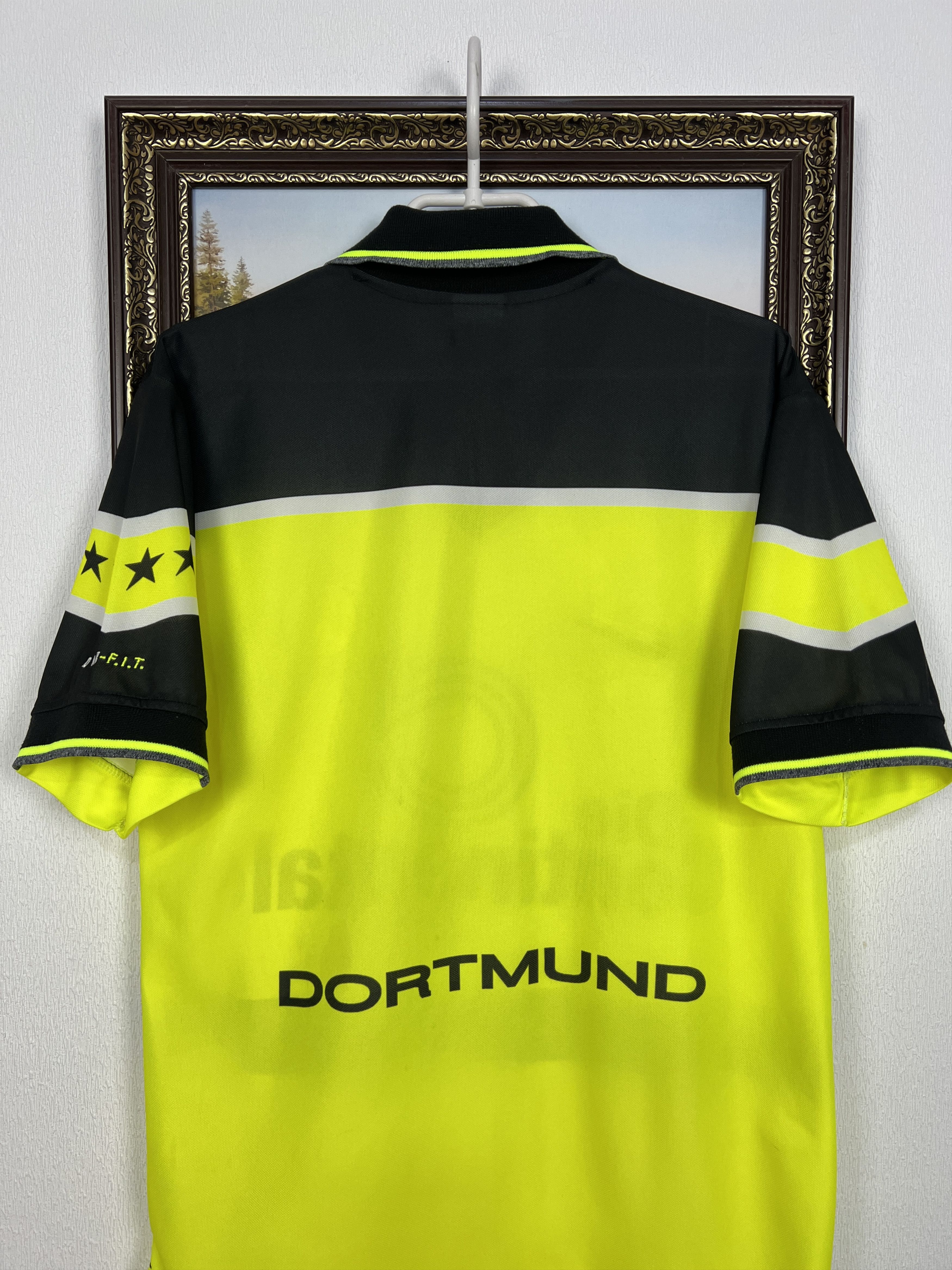 Nike Borussia Dortmund Home football shirt 1997 Soccer Nike Size US S / EU 44-46 / 1 - 13 Thumbnail