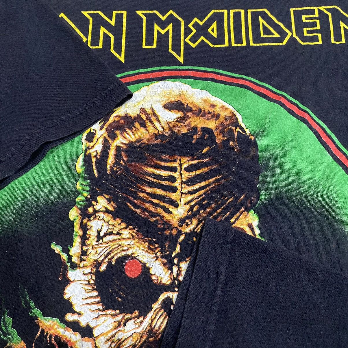 Vintage Vintage 1992 Iron maiden Size US L / EU 52-54 / 3 - 3 Thumbnail