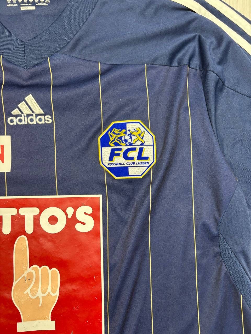 Adidas FC Luzern 2010/11 Away Football Soccer Shirt Jersey Adidas Size US XXL / EU 58 / 5 - 3 Thumbnail
