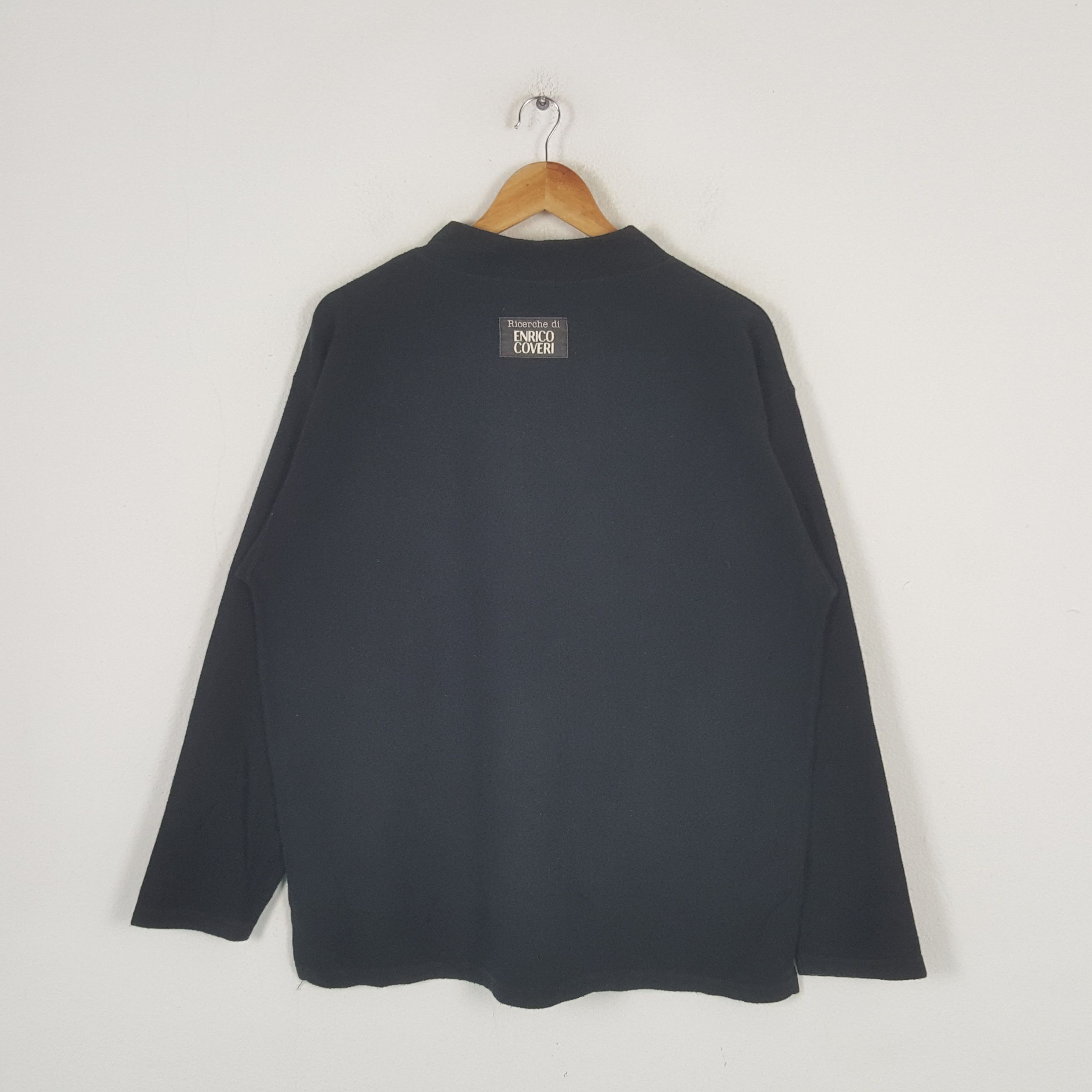 Enrico Coveri × Vintage Vintage Ricerche Di Enrico Coveri Italian Sweatshirt C289N19 Size US L / EU 52-54 / 3 - 3 Thumbnail