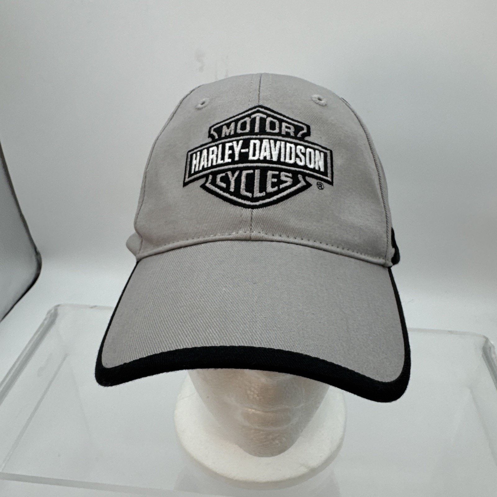 Harley Davidson Genuine Motor Clothes Harley Davidson Beige Baseball Adjust Size ONE SIZE - 2 Thumbnail