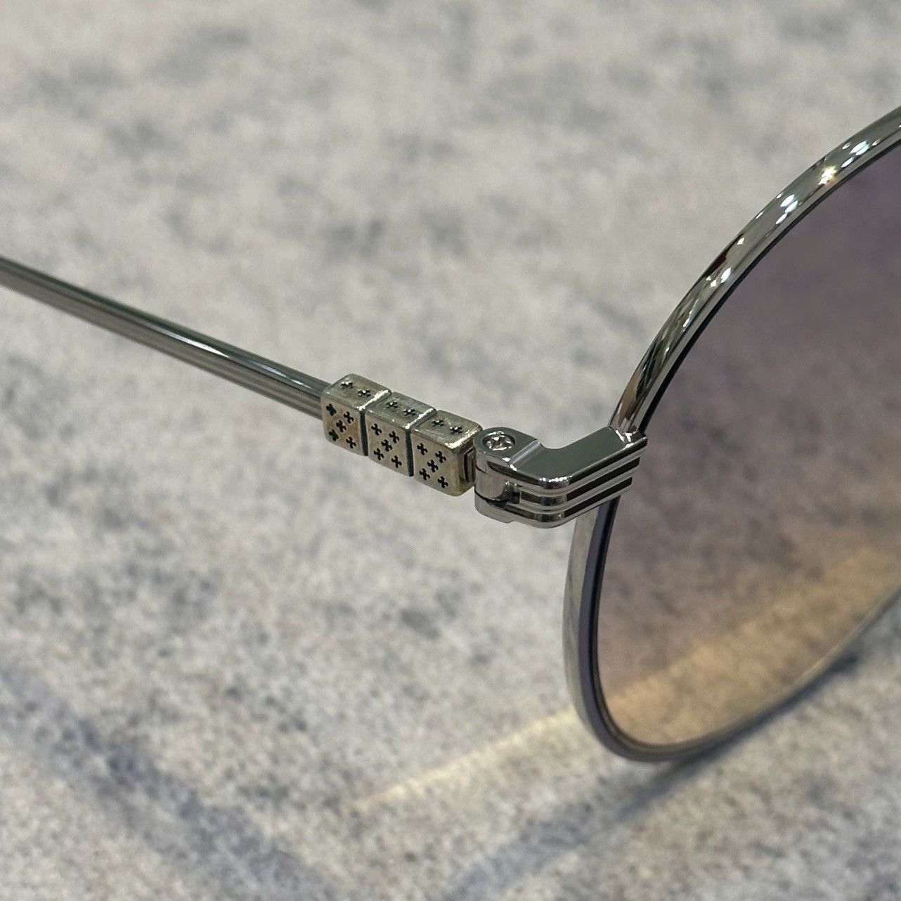 CHROME HEARTS STEPPIN' BLU II Lavender/Shiny Silver