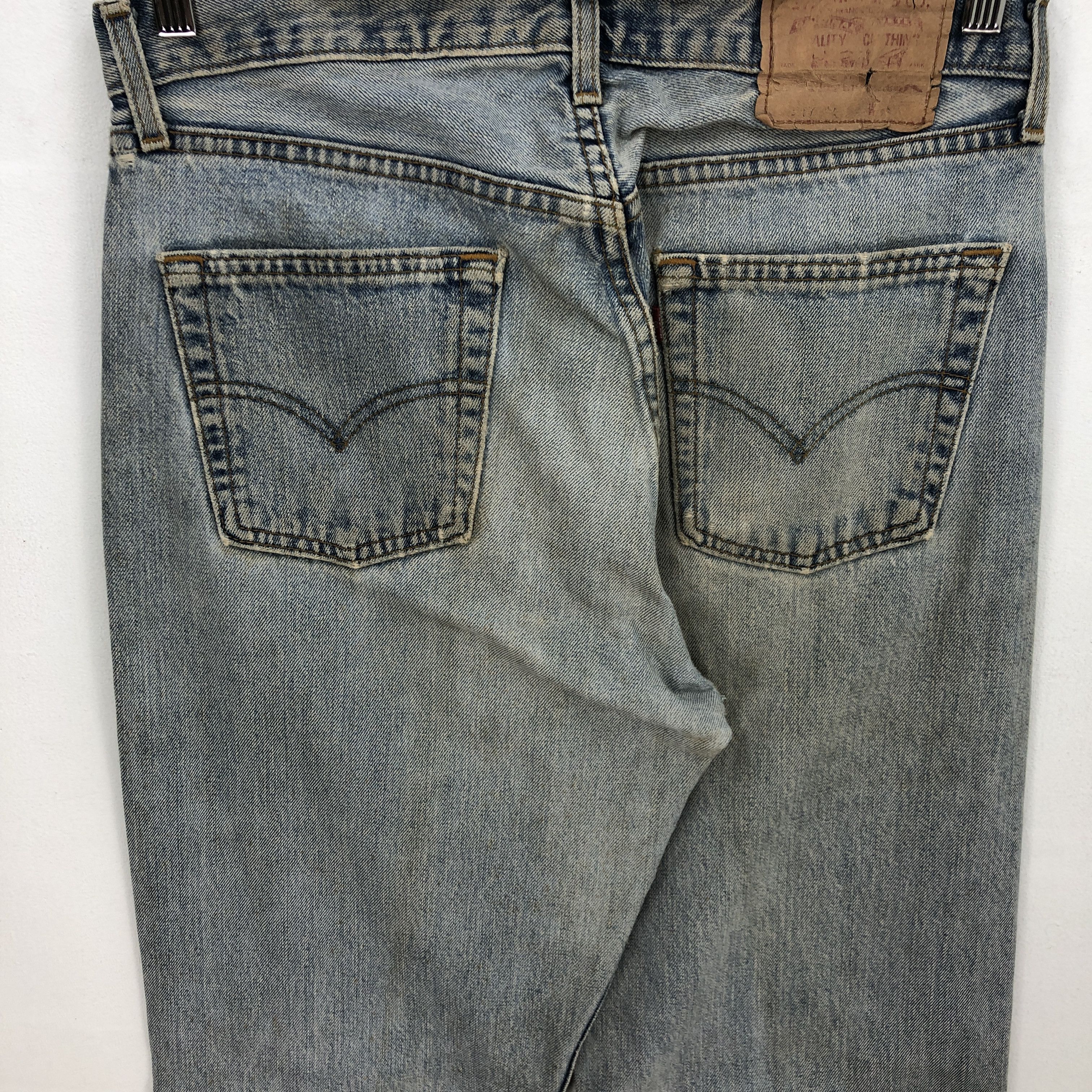 Levi's Vintage Levis 517 Light Wash Jeans Levi's Button Up Denim Size US 32 / EU 48 - 4 Thumbnail