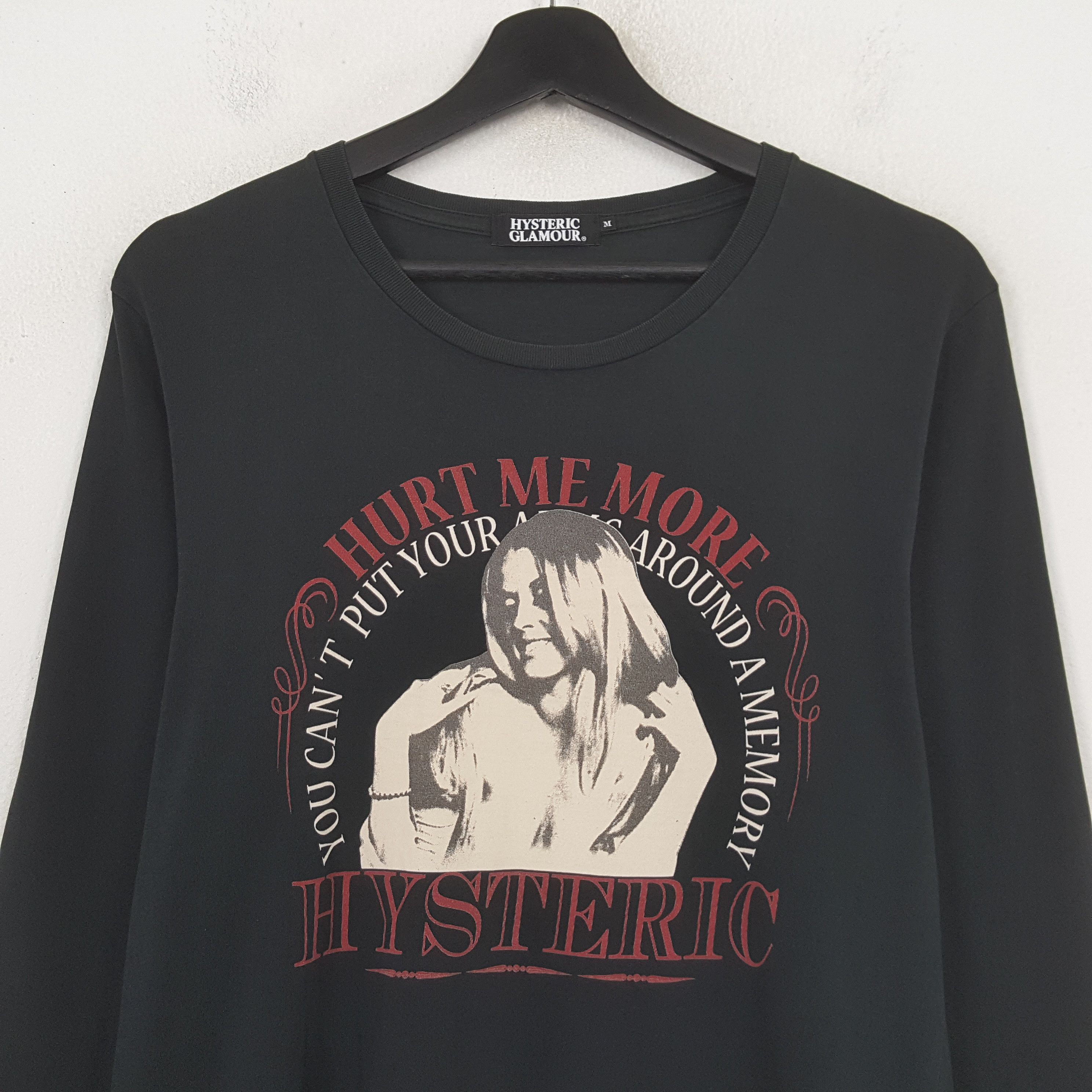 Hysteric Glamour Hysteric Hurt Me More Japanese Brand Tshirt C301N56 Size M / US 6-8 / IT 42-44 - 2 Thumbnail