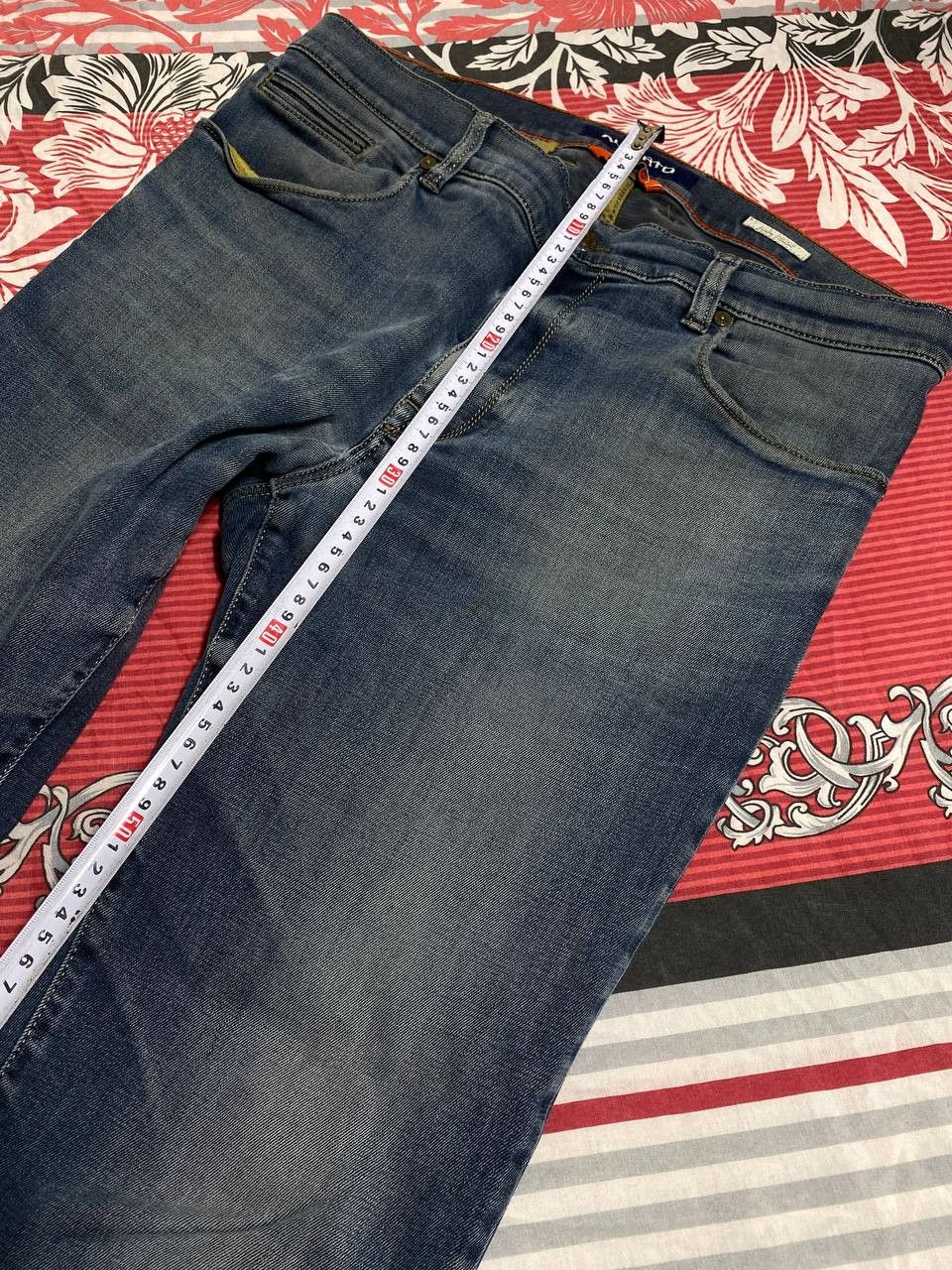 Alberto × Vintage Alberto Men Jeans Trousers Cotton REGULOR SLIM FIT Size US 35 - 16 Thumbnail