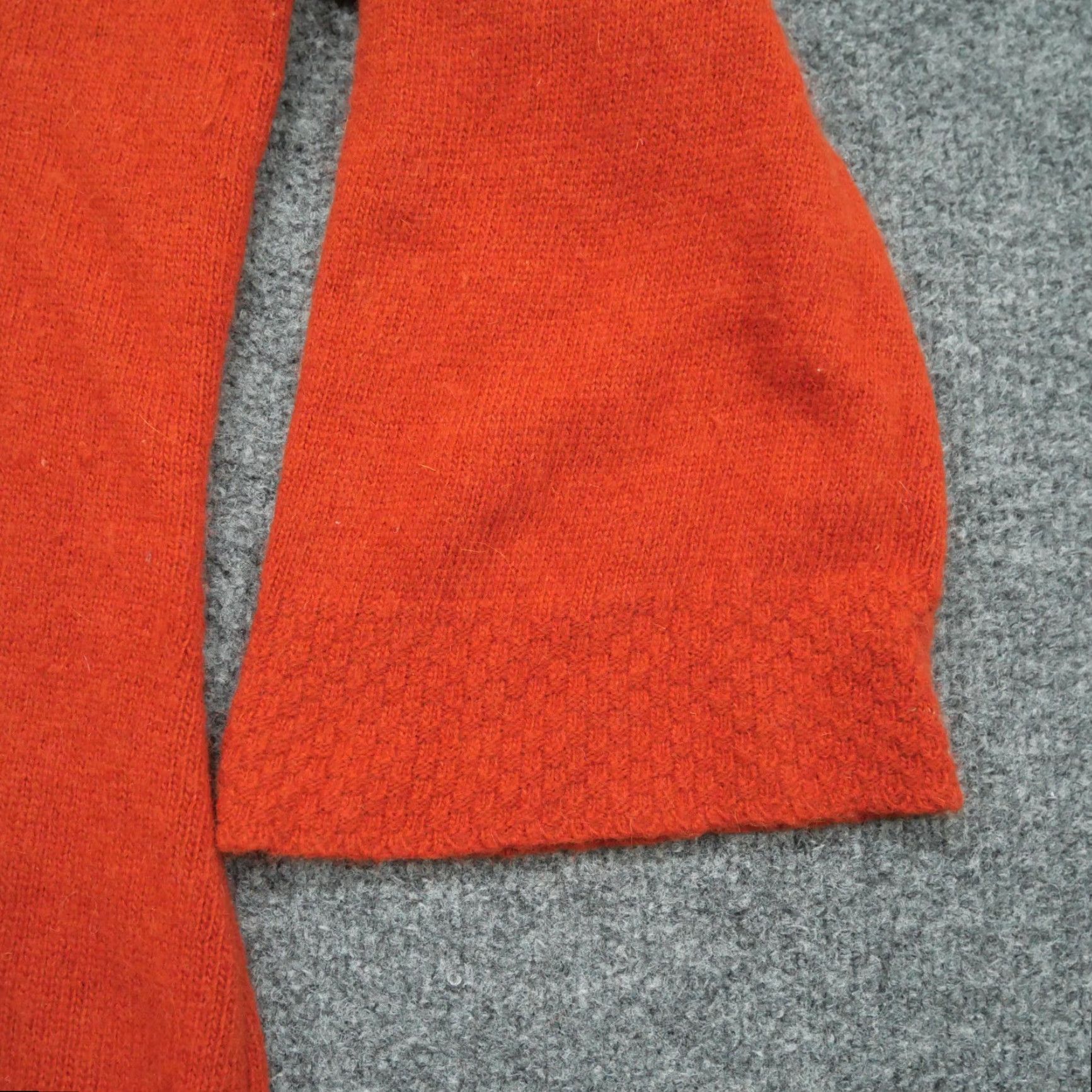 Vintage VINTAGE Marisa Christina Sweater Womens XL Orange Angora Hair Blend Turtle Neck Pullover Size XL / US 12-14 / IT 48-50 - 2 Thumbnail