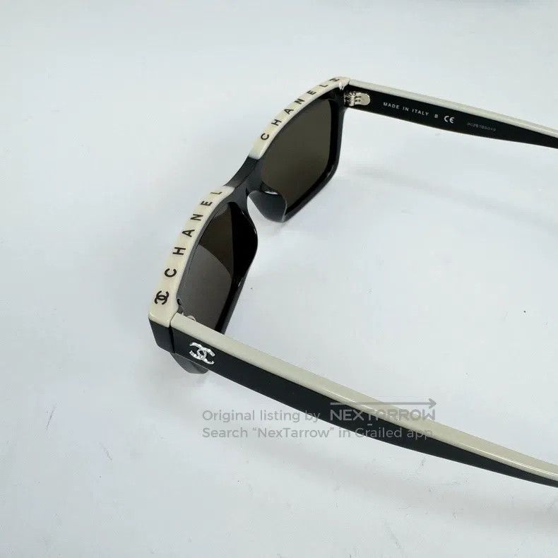 Chanel Chanel Black Letter Logo Sunglasses Size ONE SIZE - 5 Thumbnail