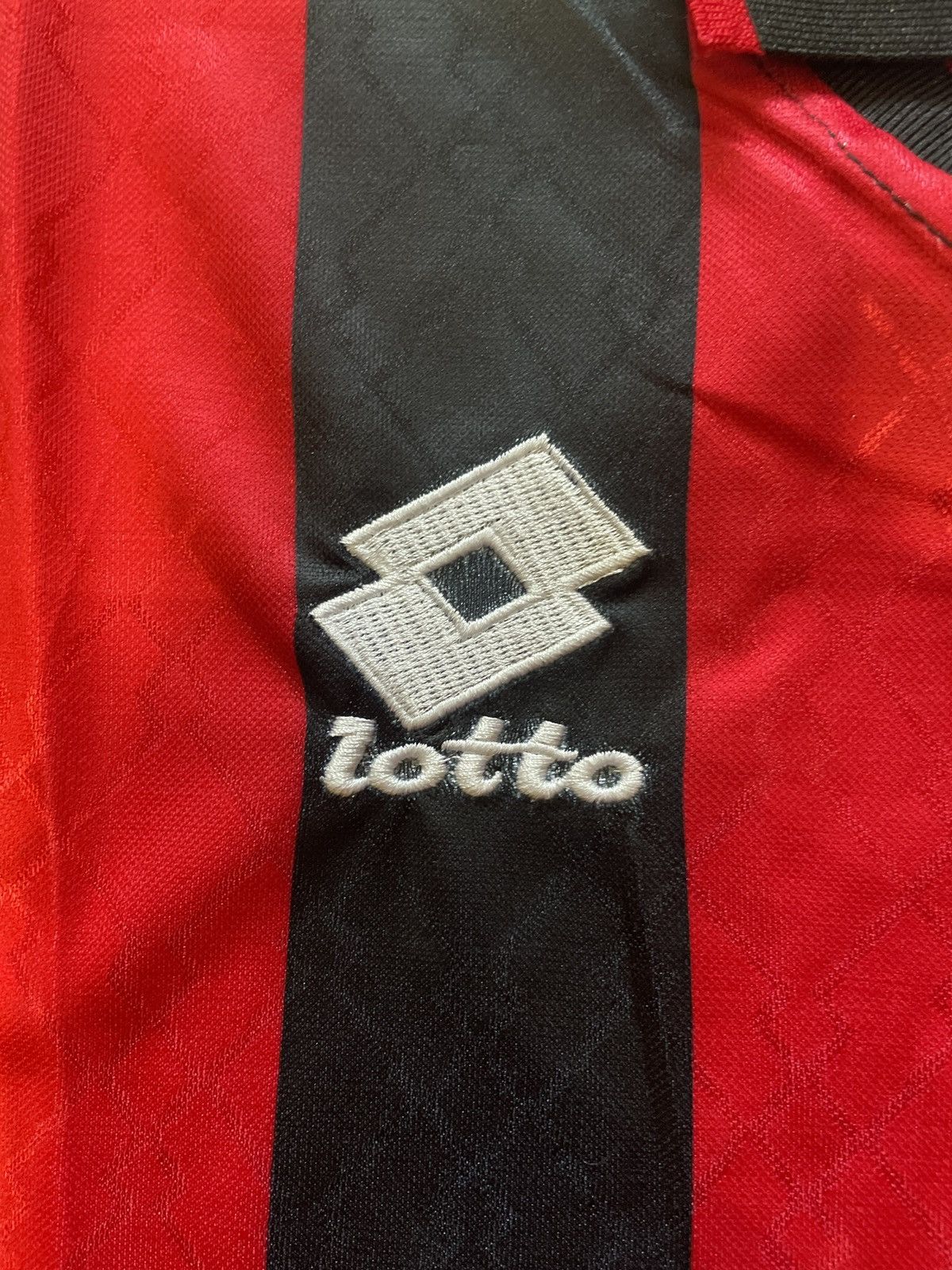 Vintage Jersey lotto Milan opel Size US L / EU 52-54 / 3 - 5 Thumbnail