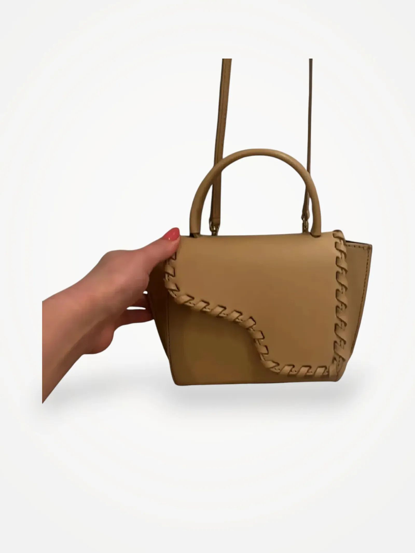 ATP Atelier ATP Atelier Montalcino Stitch Nocciola Vacchetta Bucket Bag Size ONE SIZE - 1 Thumbnail
