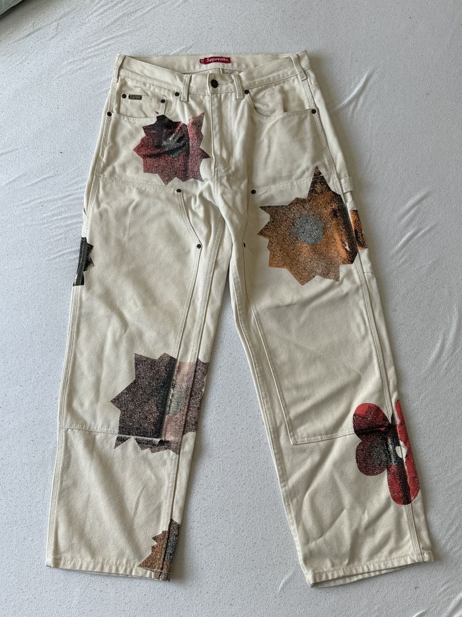 Supreme Supreme Nate Lowman Double Knee Painter Pant | Grailed