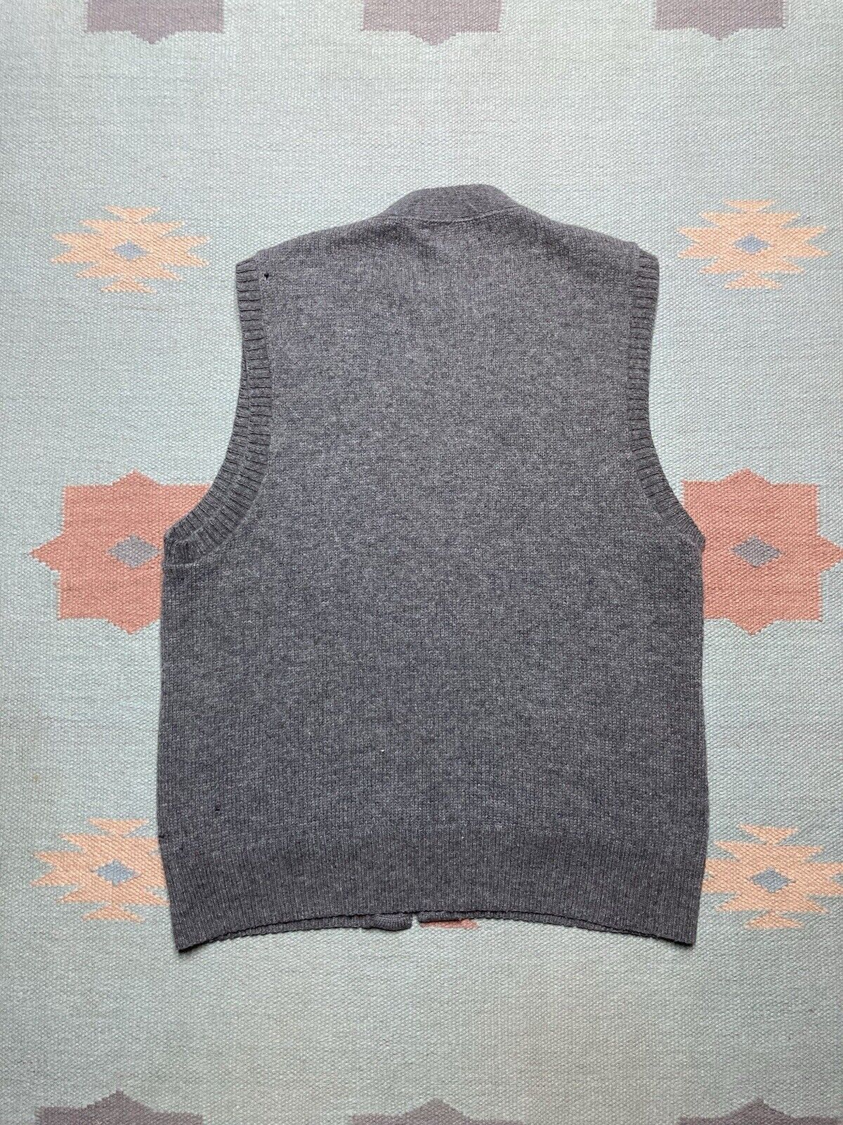 Puritan × Vintage VTG 70s puritan sweater vest wool blend cardigan button XL Size US XL / EU 56 / 4 - 6 Thumbnail