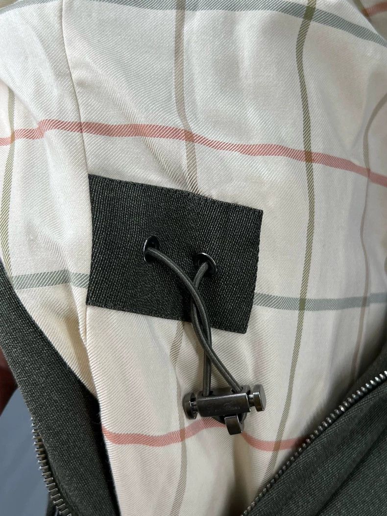 Loro Piana Loro Piana Green wool windproof and waterproof jacket for Size US L / EU 52-54 / 3 - 6 Thumbnail