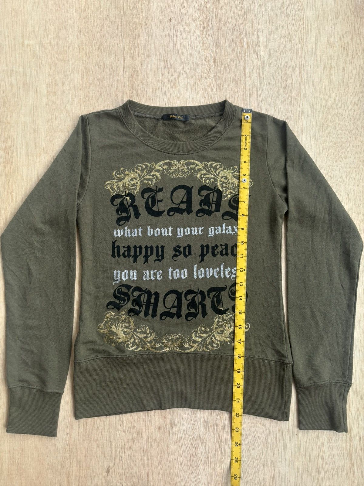 Hysteric Glamour × If Six Was Nine × Japanese Brand Y2k Ifsixwasnine Punk Style Gohy bal Sweatshirt Size M / US 6-8 / IT 42-44 - 8 Thumbnail