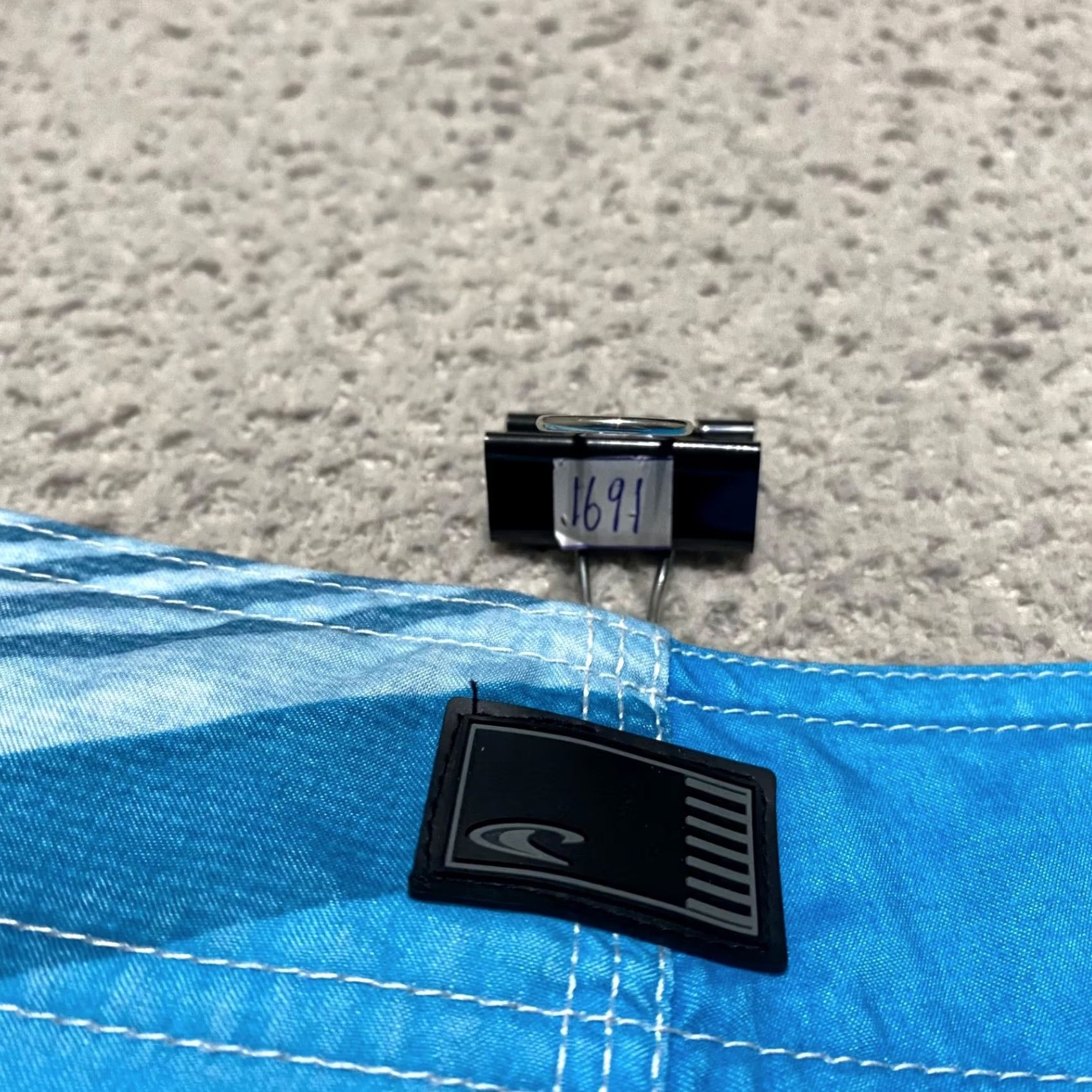 O'Neill O'Neill Shorts Mens 36 Blue Board Plaid Check Outdoor Beach Inseam Size US 36 / EU 52 - 8 Thumbnail