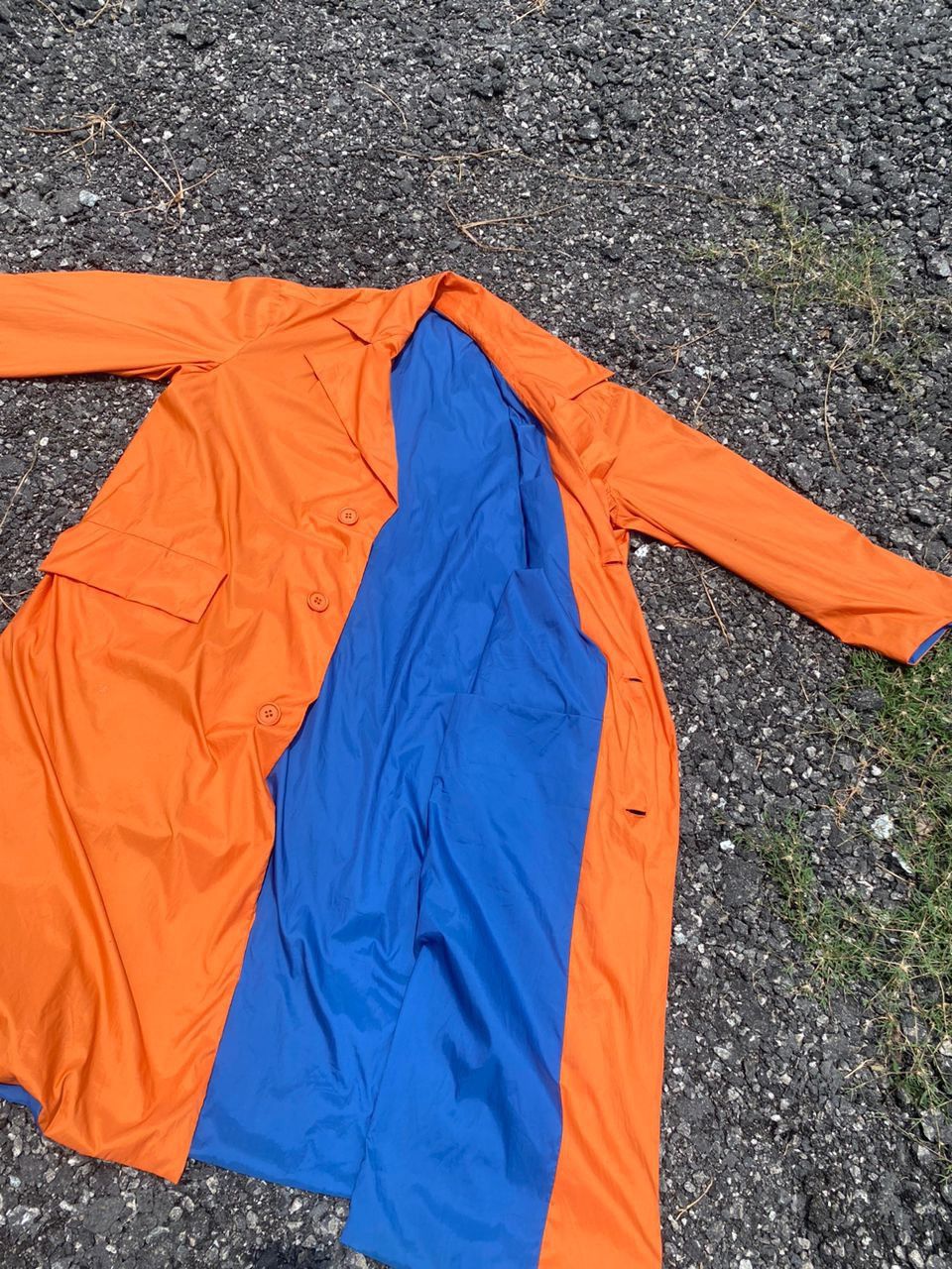 Issey Miyake × Vintage Vintage Issey miyake reversible button up trench coat Size US M / EU 48-50 / 2 - 6 Thumbnail
