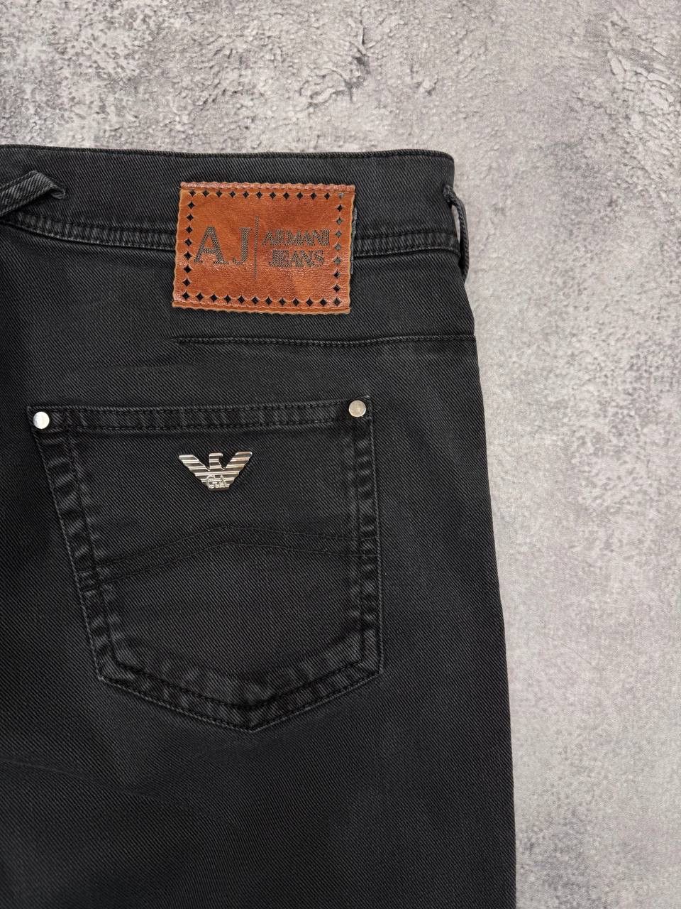 Armani Armani Jeans Women Black Straight Leg Jeans Size 28 Size 28" / US 6 / IT 42 - 3 Thumbnail