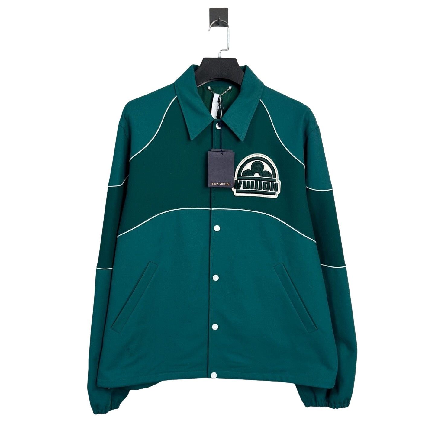 Louis Vuitton Louis Vuitton Embroidered Logo Jacket Size L Size US L / EU 52-54 / 3 - 1 Thumbnail