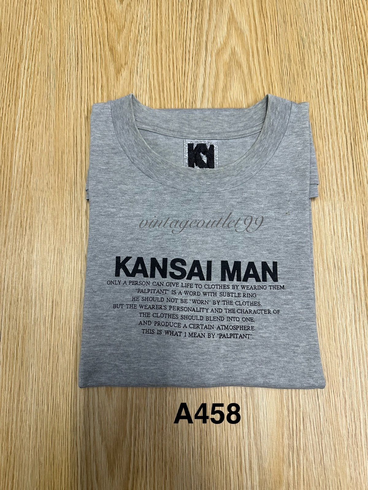 Kansai Yamamoto 90s Kansai Yamamoto Made In Japan Vintage TShirt A458 Size US M / EU 48-50 / 2 - 12 Thumbnail