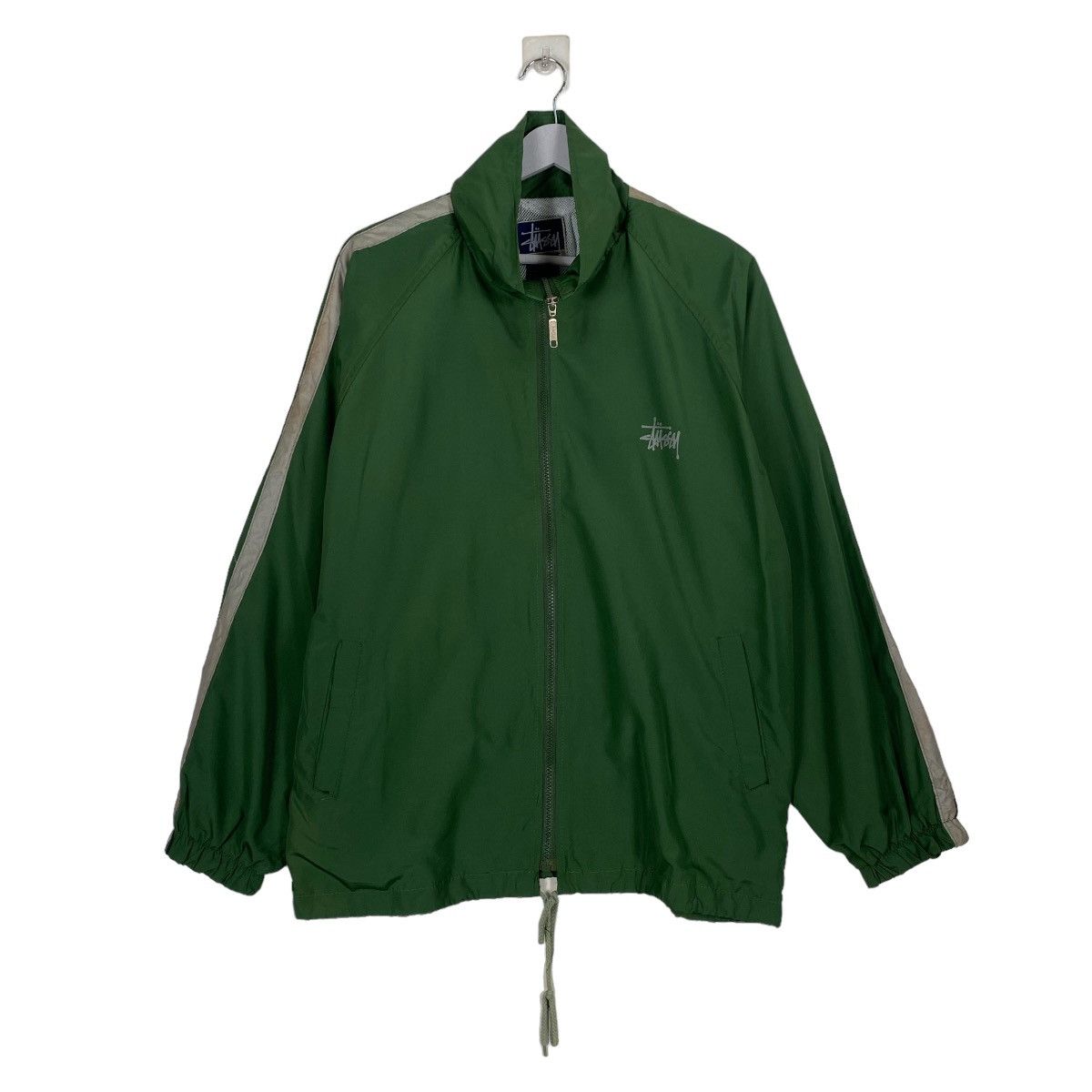 Stussy Sport Vintage 90s zipper light jacket