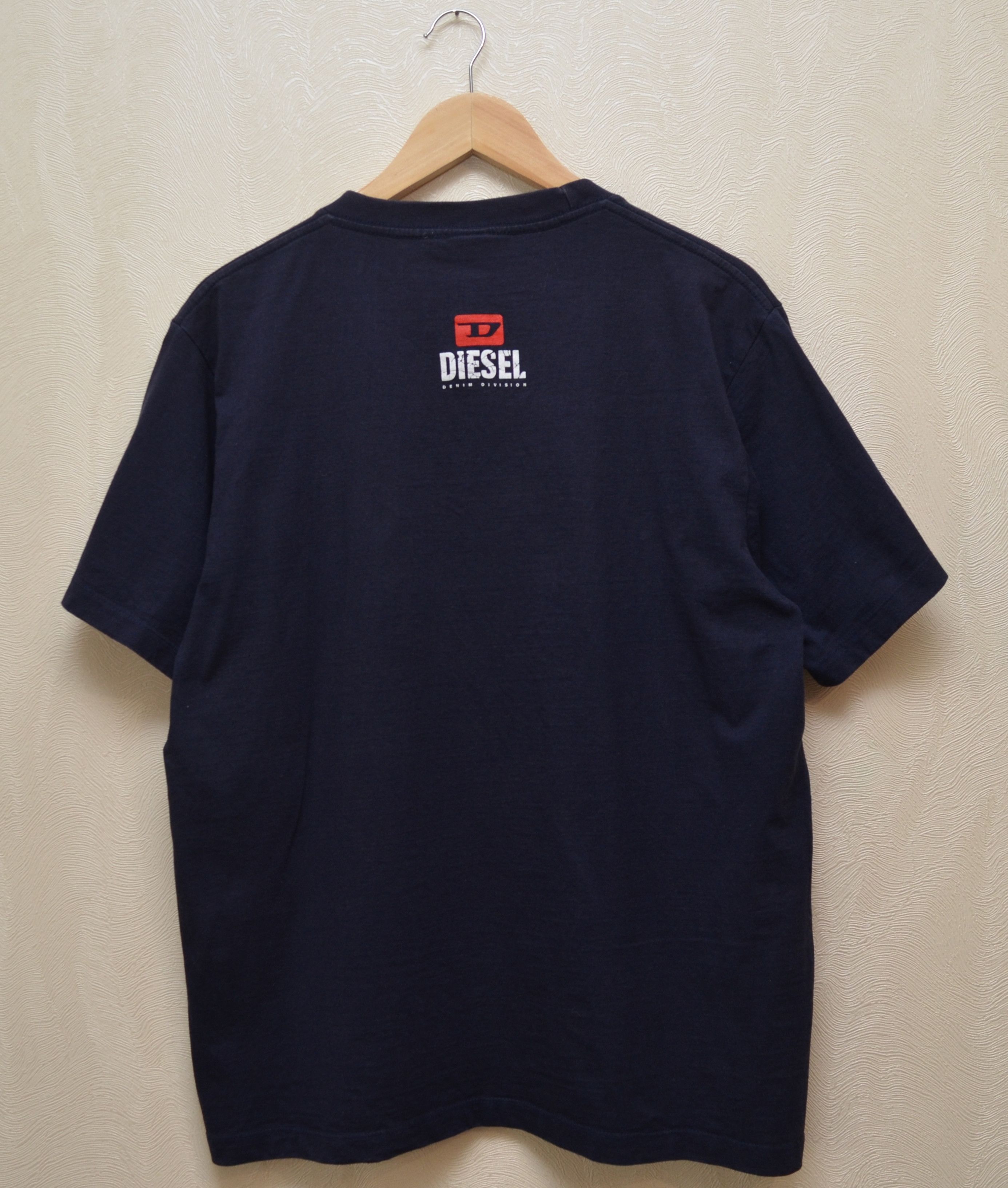 Diesel × Vintage Vintage 90s Diesel Big Logo T Shirt RARE y2k Size US XL / EU 56 / 4 - 5 Thumbnail