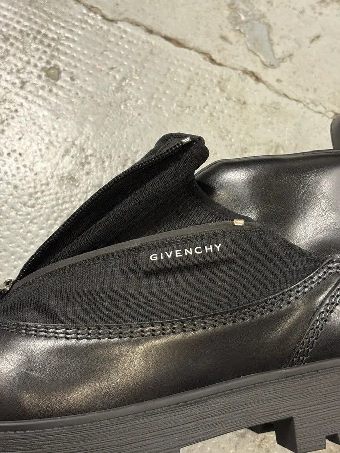 Givenchy Givenchy Black Storm Zip-Up Ankle Boots Size US 9 / EU 42 - 9 Thumbnail