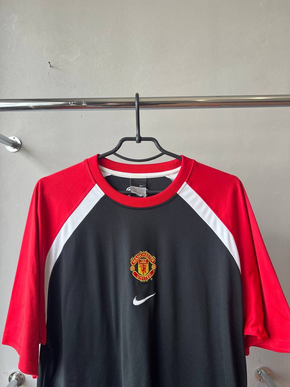 Vintage 2008 MANCHESTER UNITED TRAINING SOCCER JERSEY FOOTBALL SHIRT Size US L / EU 52-54 / 3 - 3 Thumbnail