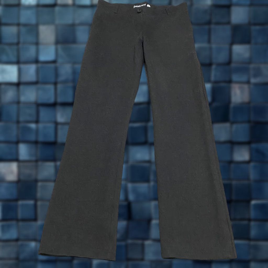 Vintage **Gray Mid Rise Petites Betabrand Womens Pull On Dress Pants** User: Gray Mid Rise Petites Betabrand Womens Pull On Dress Pants Size 32" / US 10 / IT 46 - 1 Thumbnail