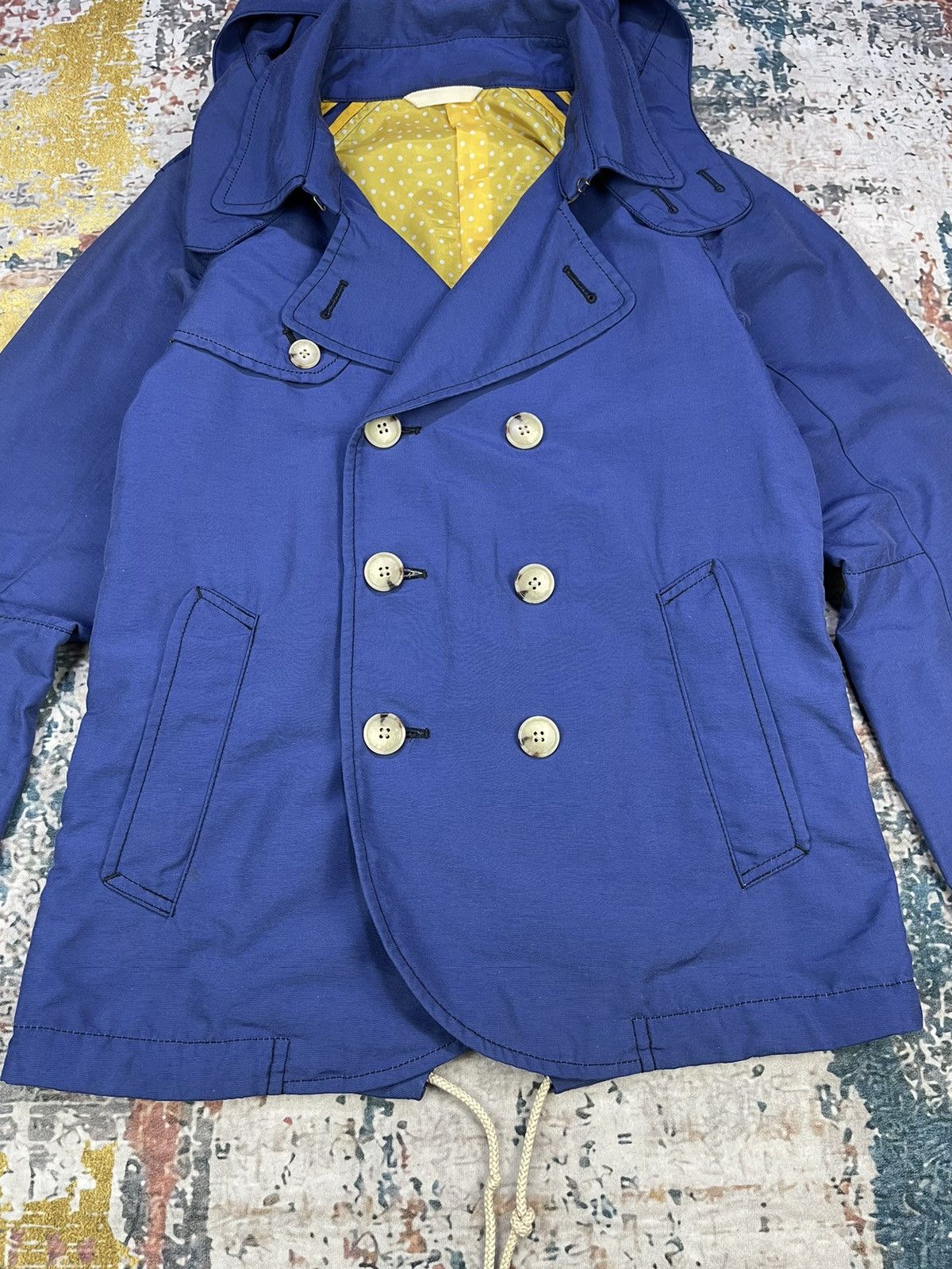 Frapbois Frapbois Nylon Double Breasted Fish Tail Coats Size US XS / EU 42 / 0 - 2 Thumbnail