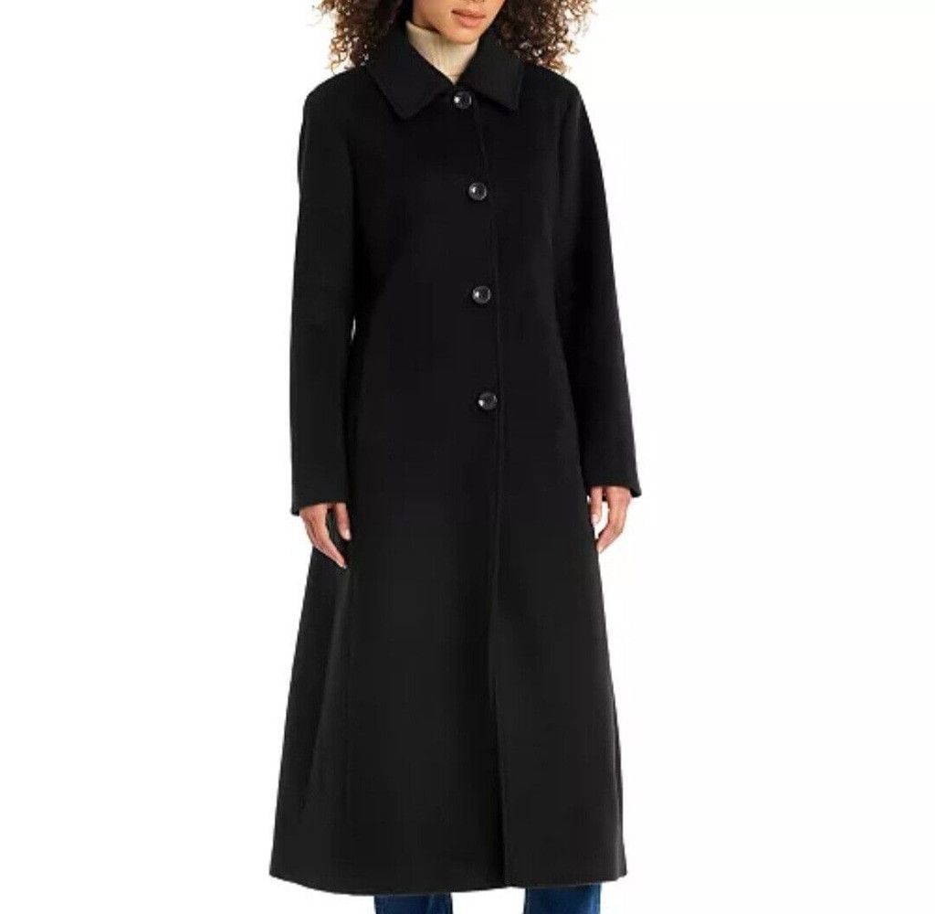 Jones New York Jones New York Women's Single-Breasted Maxi Coat 4. Brown. Size S / US 4 / IT 40 - 1 Thumbnail