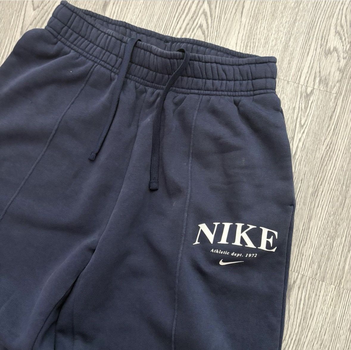 Nike Navy Nike Seam Sweatpants Size US 33 - 2 Thumbnail