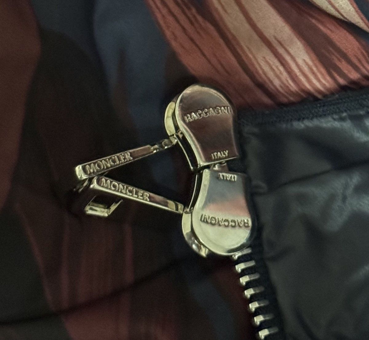 Moncler Grenoble Moncler Burgundy Printed Polyamide Hooded Jacket Size M / US 6-8 / IT 42-44 - 9 Thumbnail