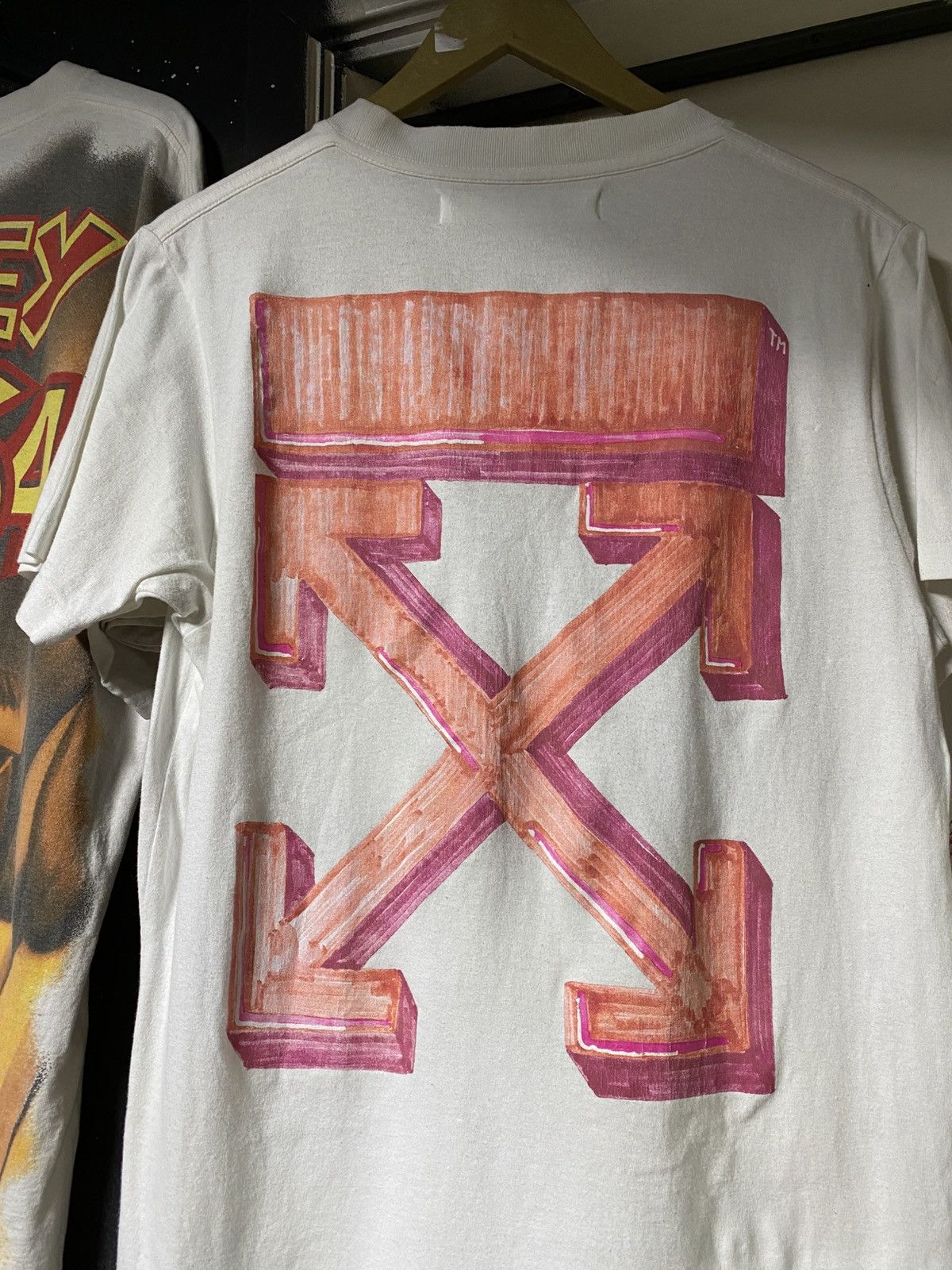 Off-White Off-White Spray Arrows Men’s Tee Shirt Medium Size US M / EU 48-50 / 2 - 2 Thumbnail