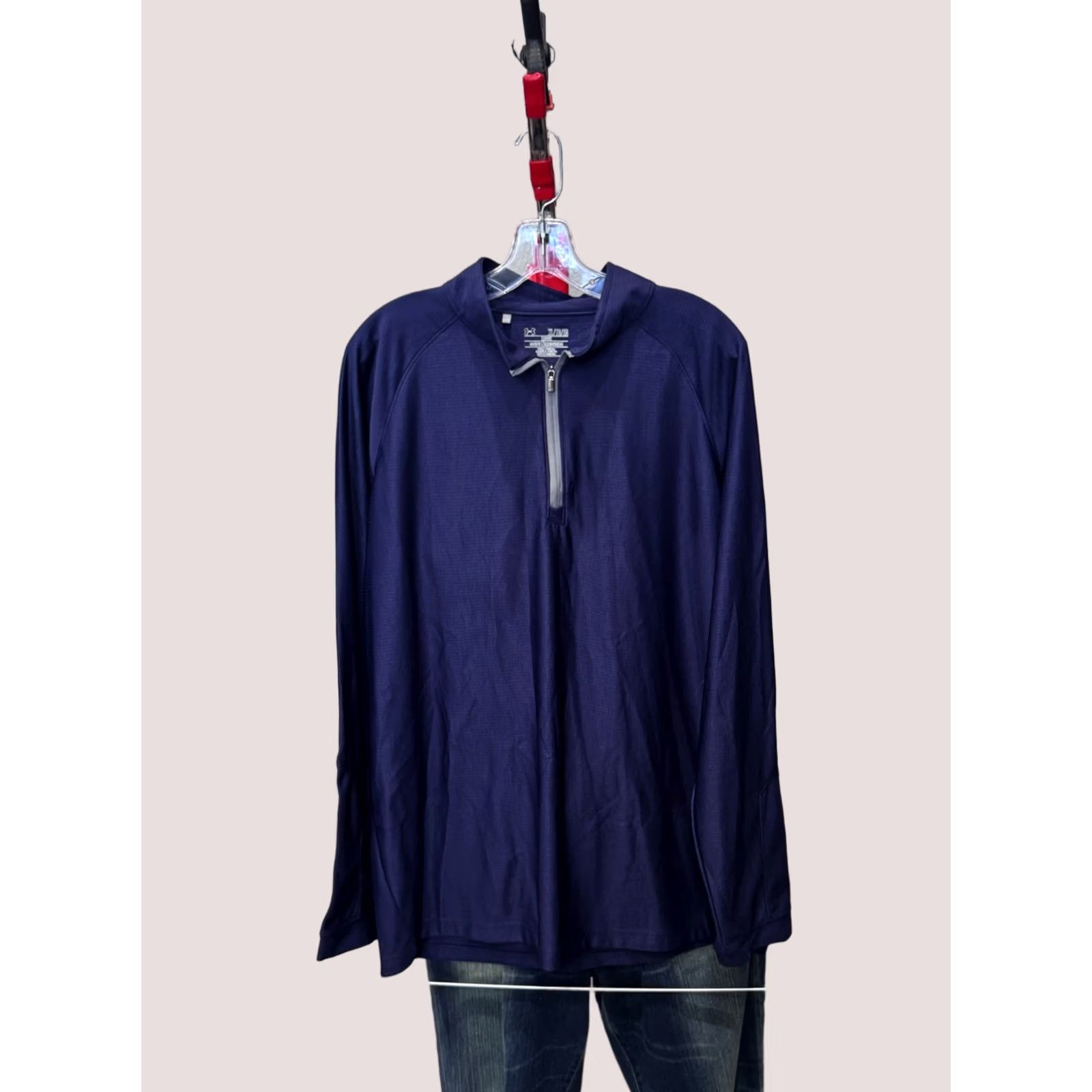 Under Armour Under Armour SWEATER XL Extra Large Men Blue Gray Zippered Multicolor Shirt/ Sweater Size US XL / EU 56 / 4 - 1 Thumbnail