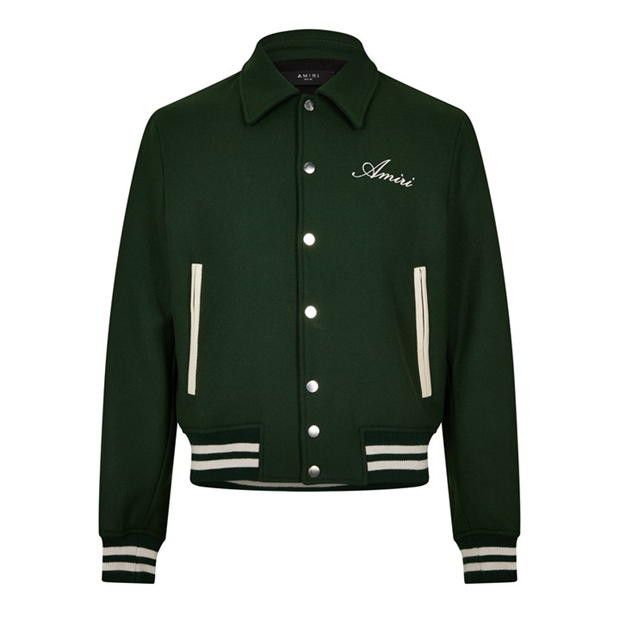 Amiri AMIRI Bones Wool Varsity Jacket Size US M / EU 48-50 / 2 - 8 Thumbnail