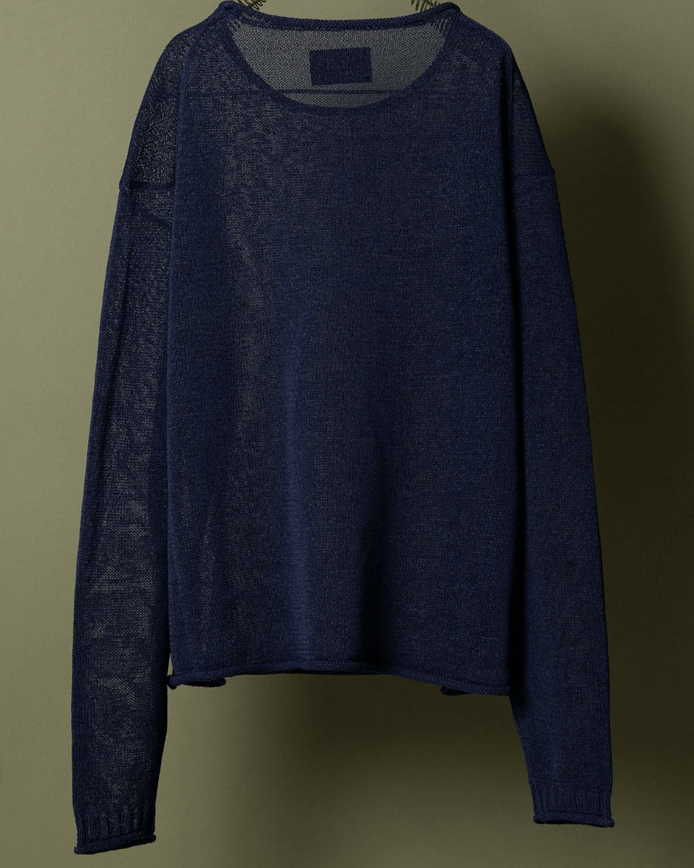 Number (N)ine Number nine PAPER YARN KNIT Sweater Size US L / EU 52-54 / 3 - 2 Thumbnail