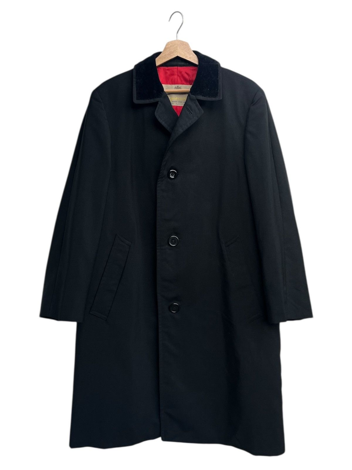 Aquascutum Vintage Aquascutum Wool & Mohair Black Coat Size US S / EU 44-46 / 1 - 1 Thumbnail