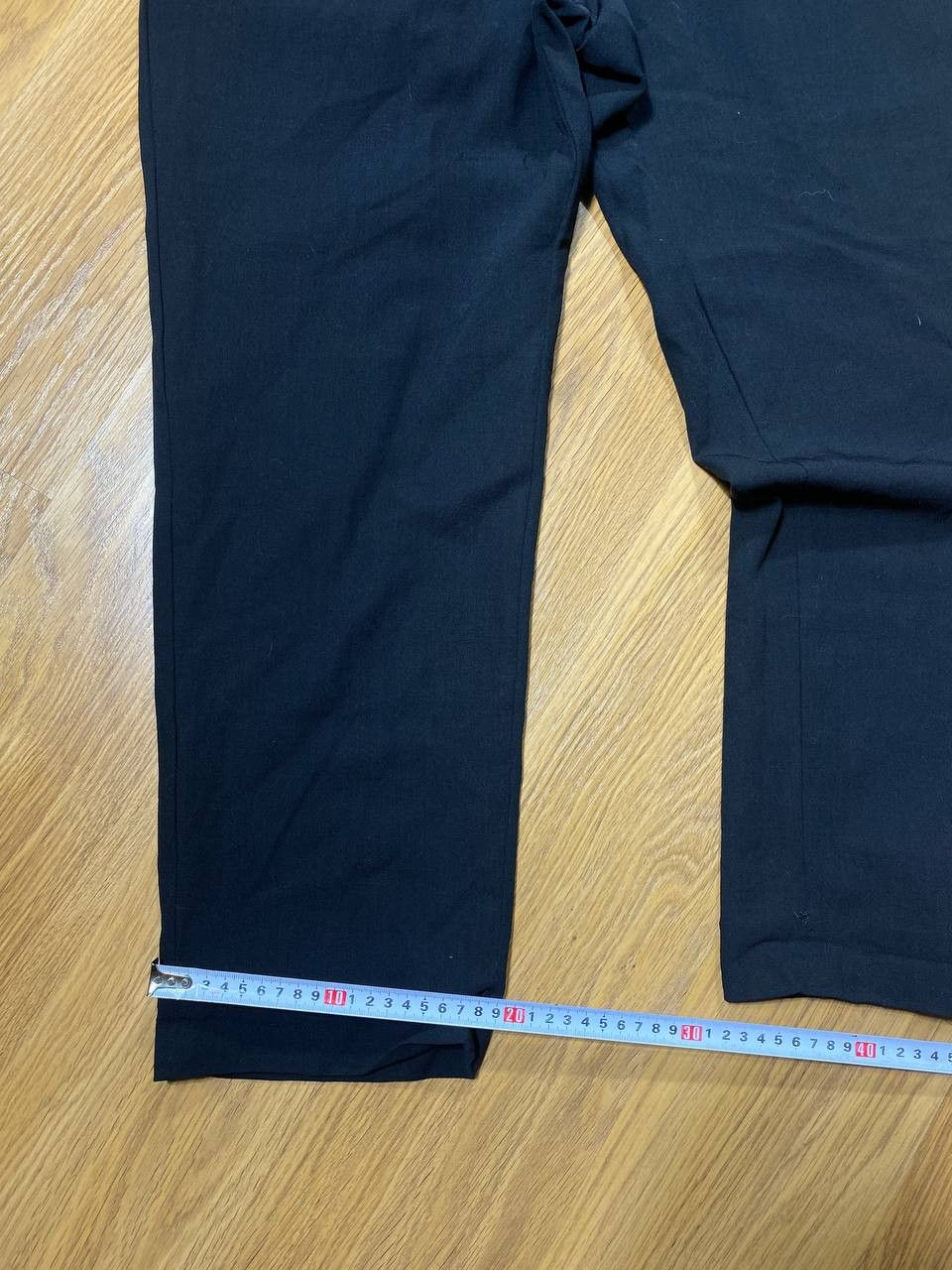 Yves Saint Laurent 90s Yves Saint Laurent vintage navy chino pants YSL big logo Size US 34 / EU 50 - 21 Thumbnail